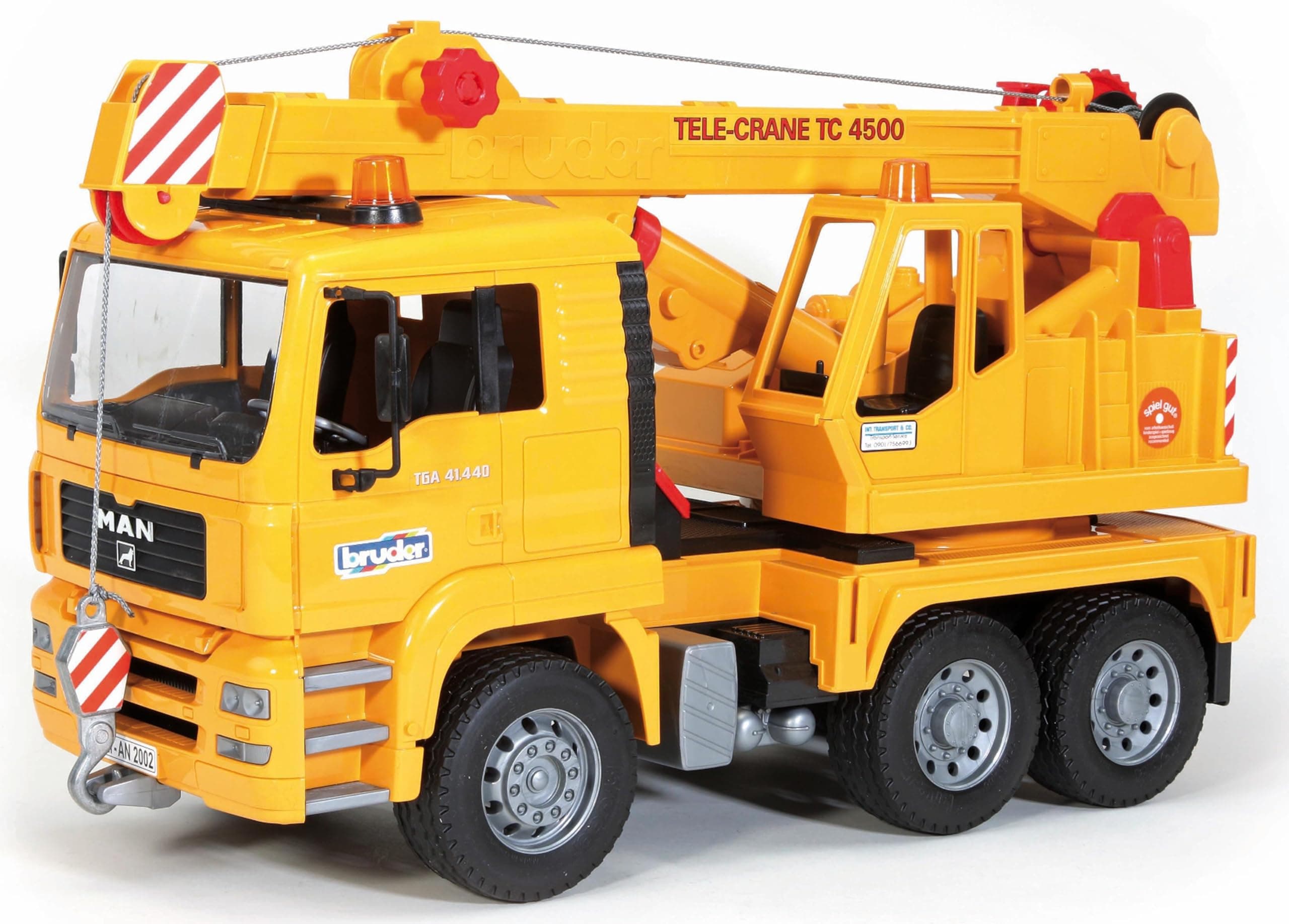 bruder MAN TGA Crane truck