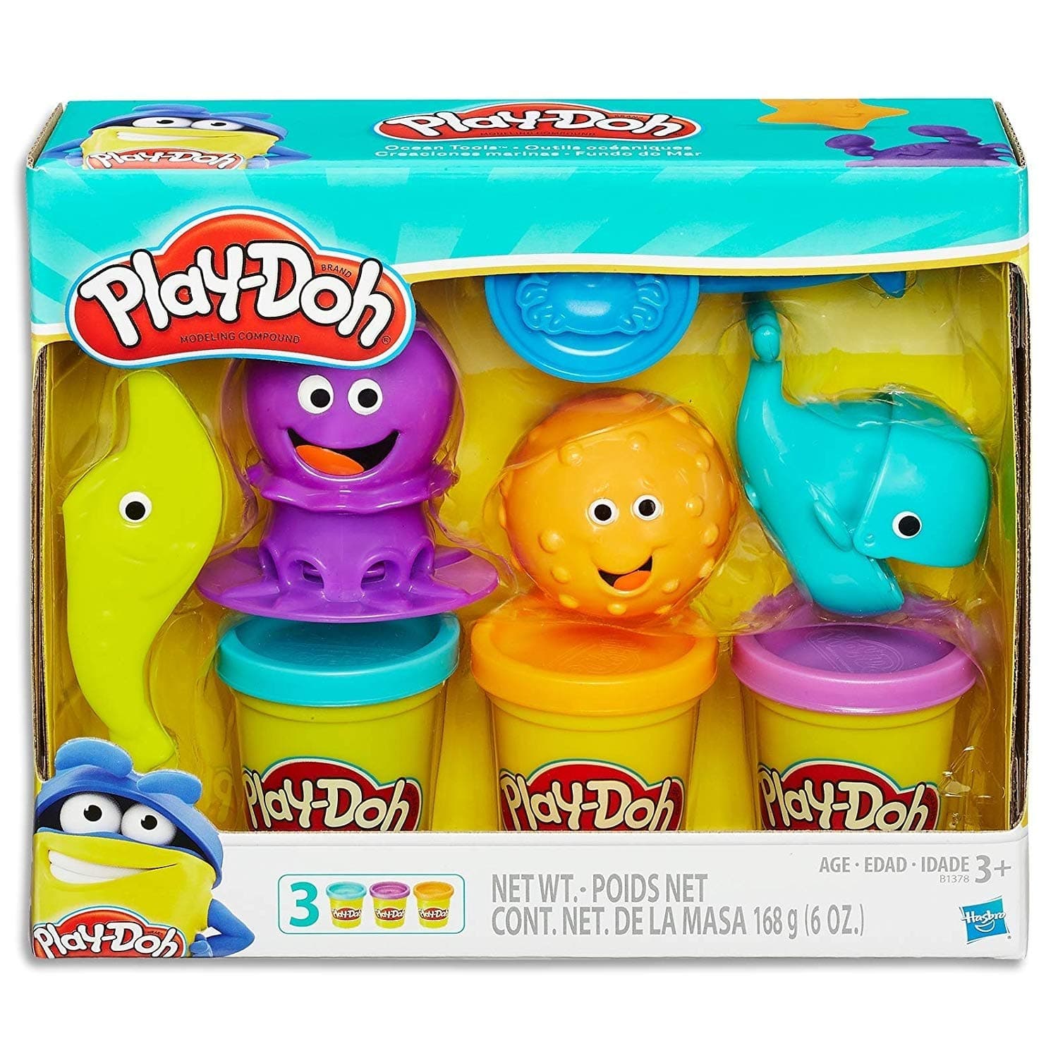 Undersea Tools Toy - Play-Doh Set - Kid - Multicolor - Creative Skills - Indoor