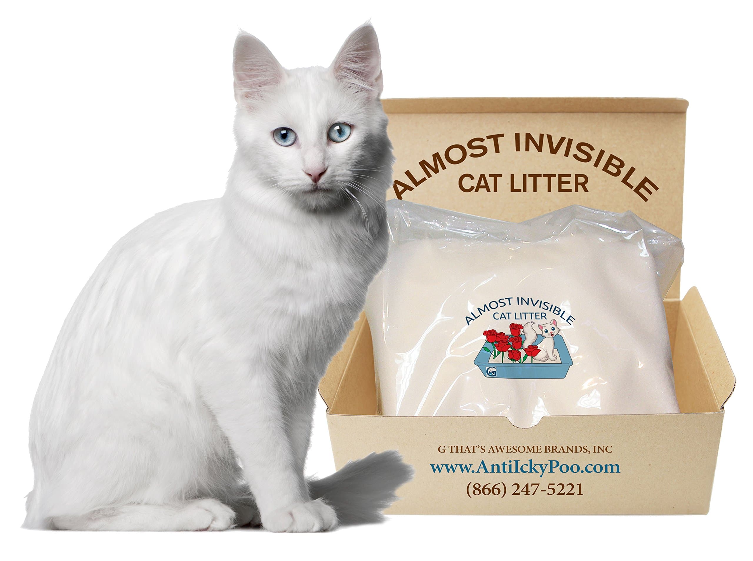 Almost Invisible Cat Litter (15 LB)