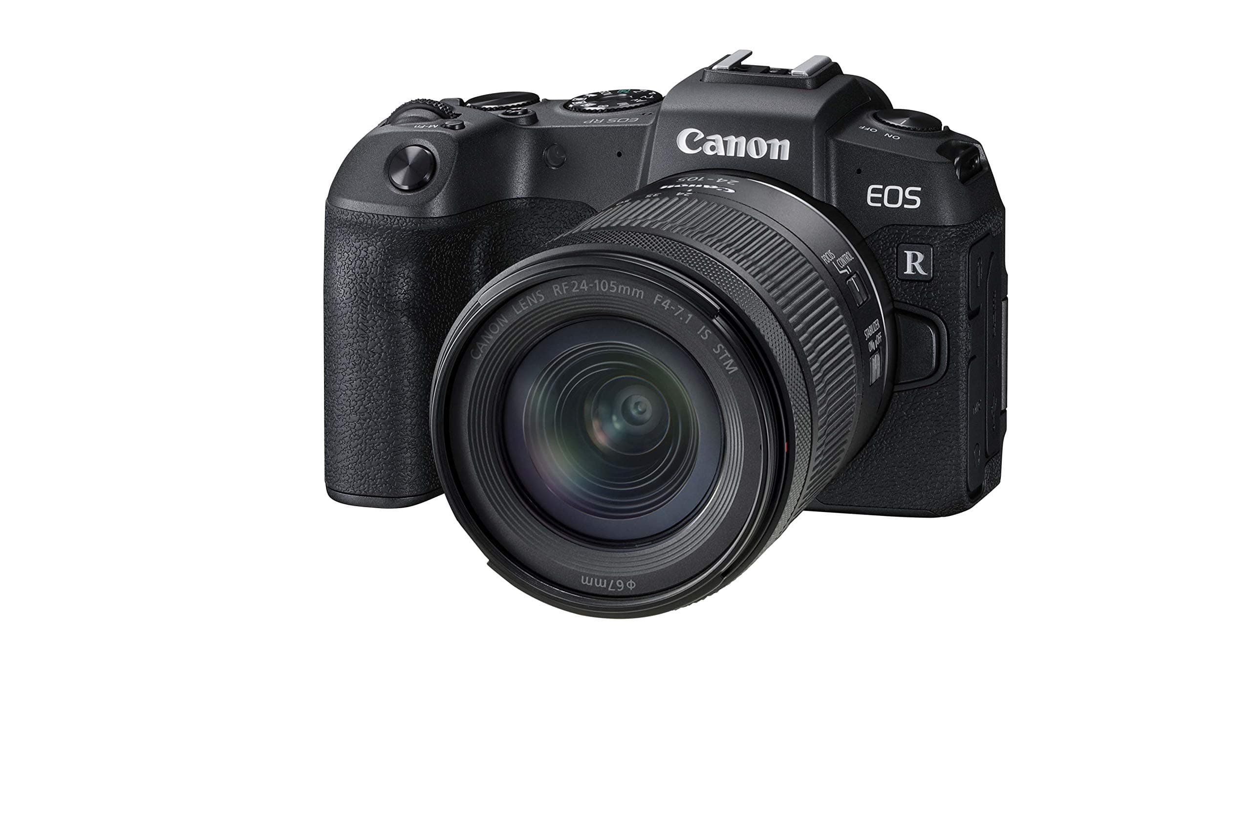 Canon EOS RP Camera + RF 24-105mm F4-7.1 IS STM Lens - Full Frame Mirrorless Camera (4K movies, vari-angle touchscreen, 26.2 Megapixels, Dual Pixel CMOS AF, Wi-Fi)