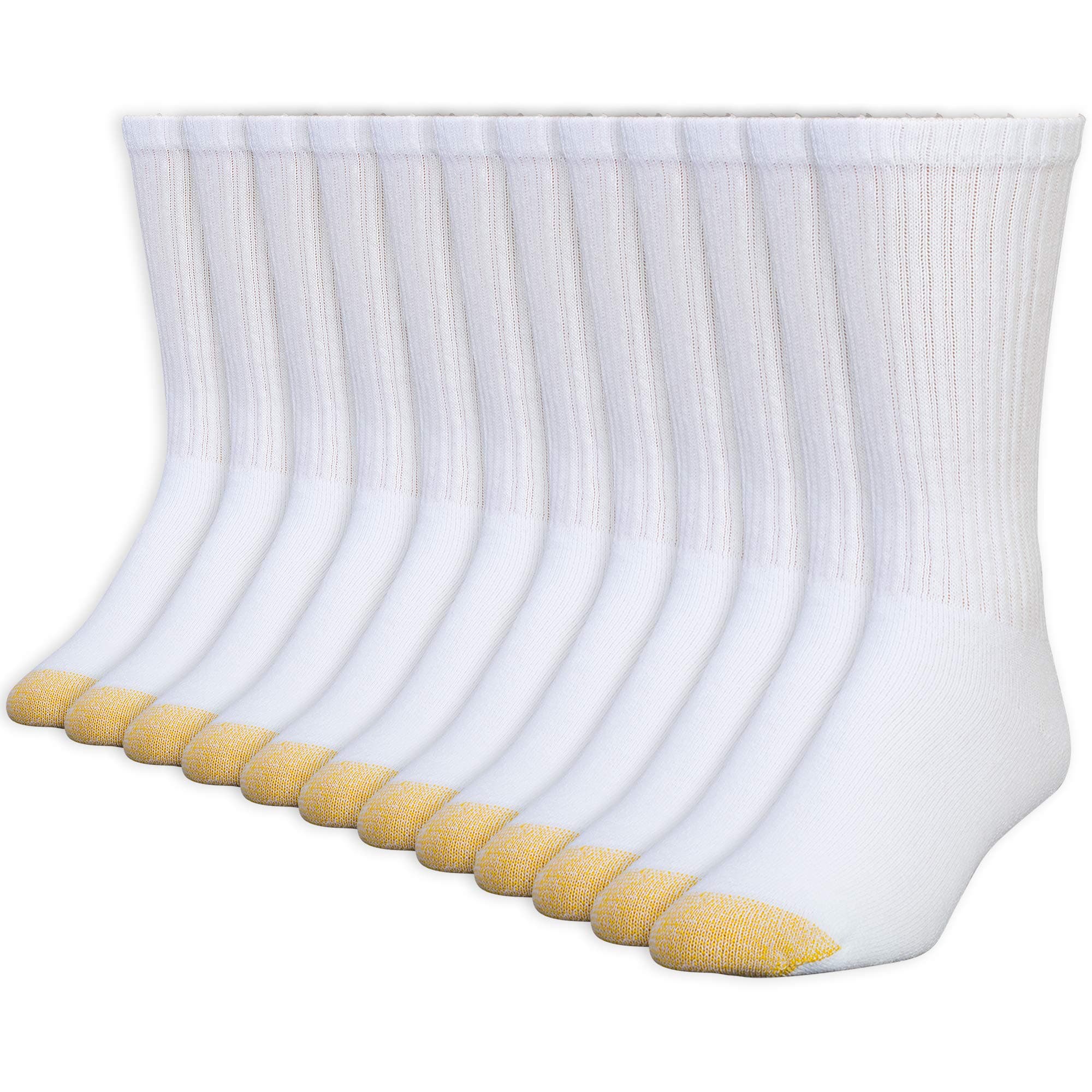 Men's 656S Cotton Crew Athletic Socks (Multipack)