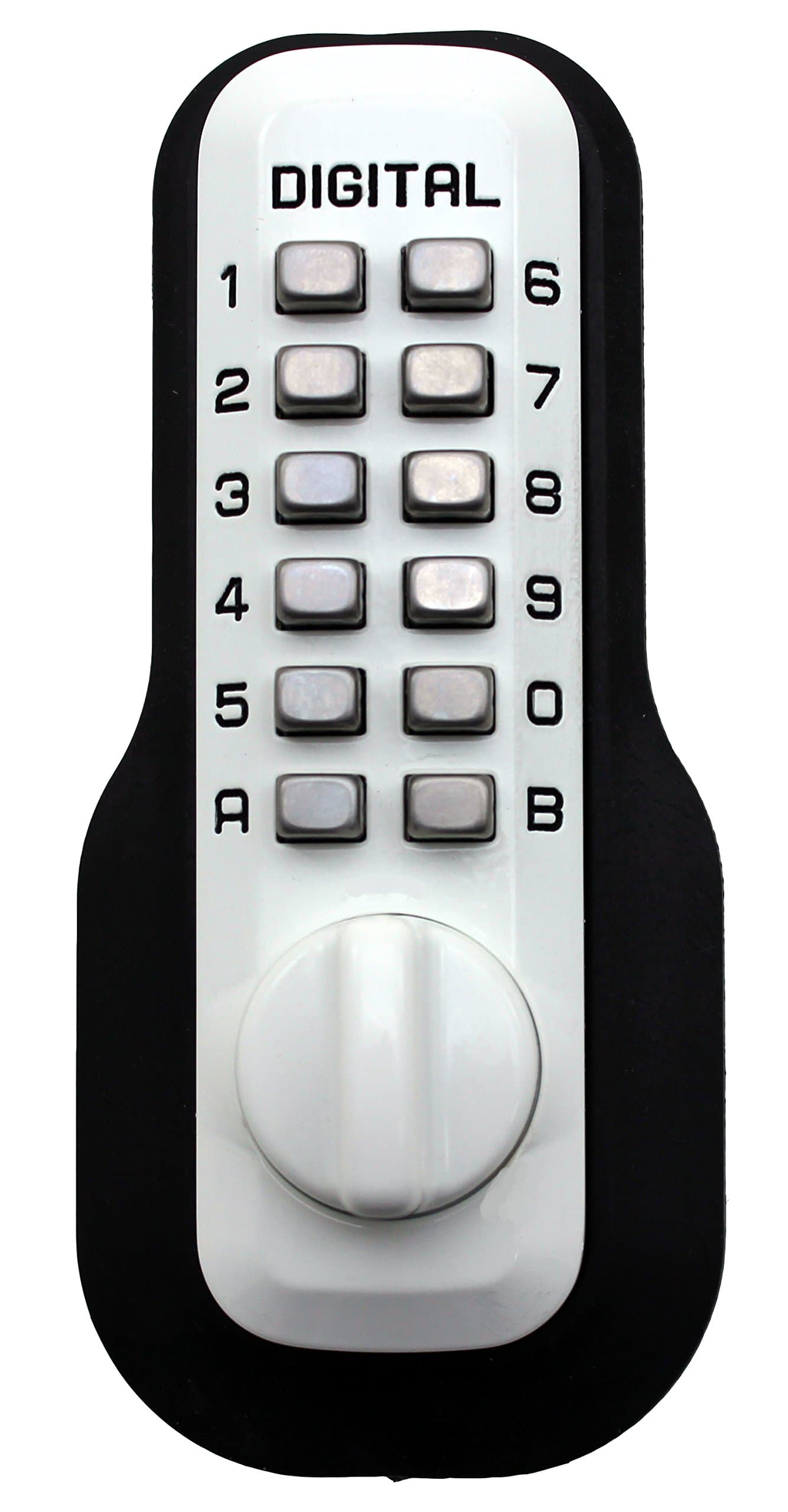 Digital Door Lock M210 Mechanical Keyless Deadbolt, White