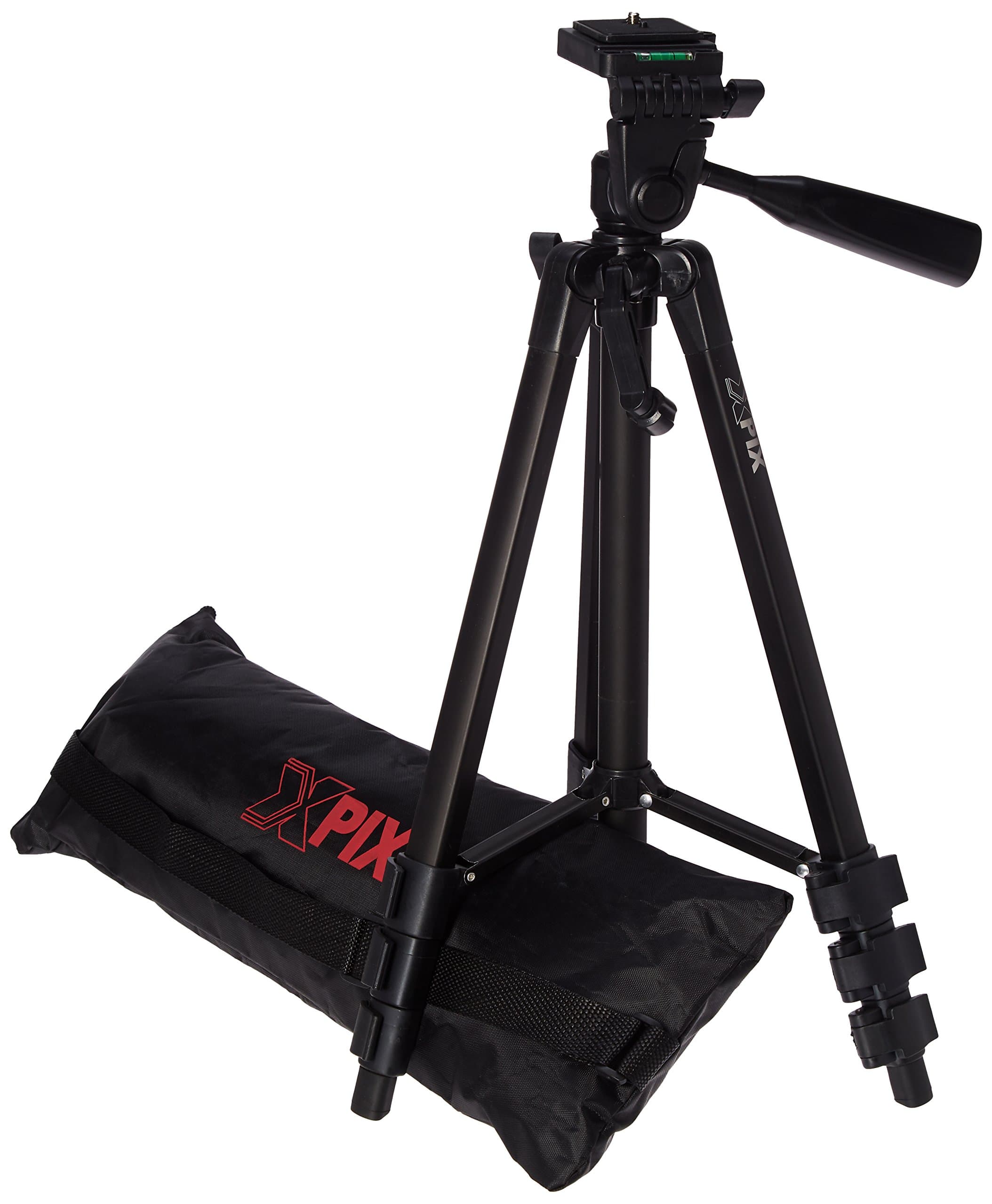 53" Inch Professional Camera Tripod Mount Holder Stand for Logitech Webcam C930e C930 C920 C615-Black