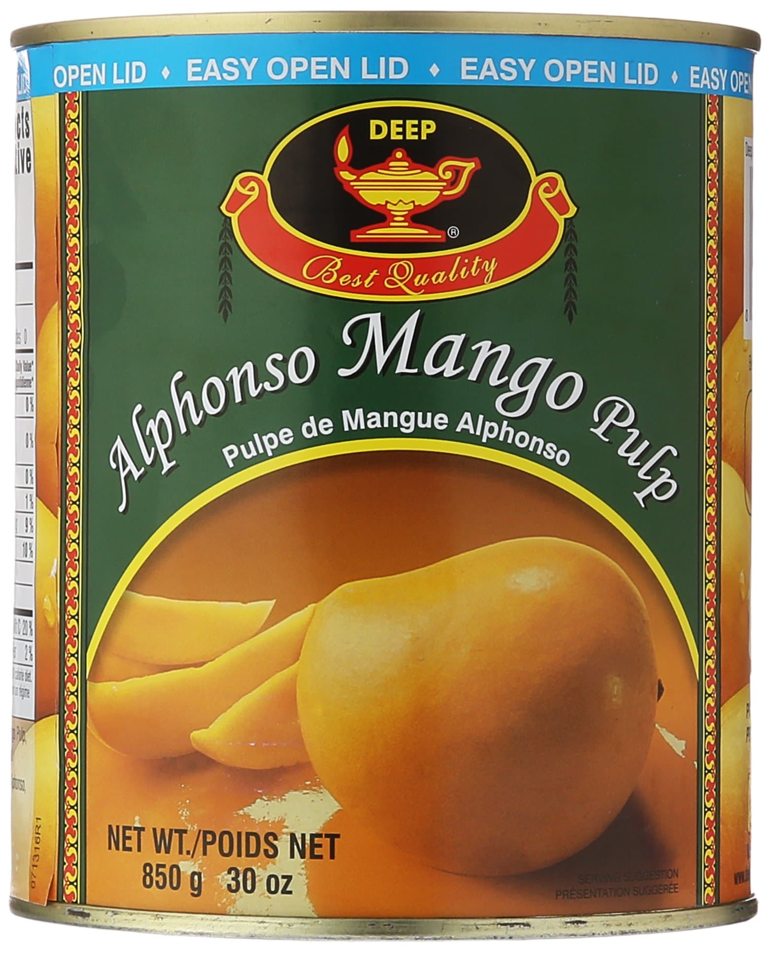 Alphonso Mango Pulp, 850g (gm)