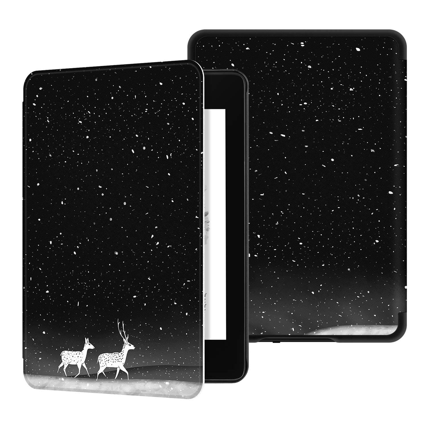 GOGUDIZ Case for Kindle Paperwhite(10th Generation-2018), Smart Shell Cover with Auto Sleep Wake Feature for Kindle Paperwhite 10th Gen 2018 Released(Deer)