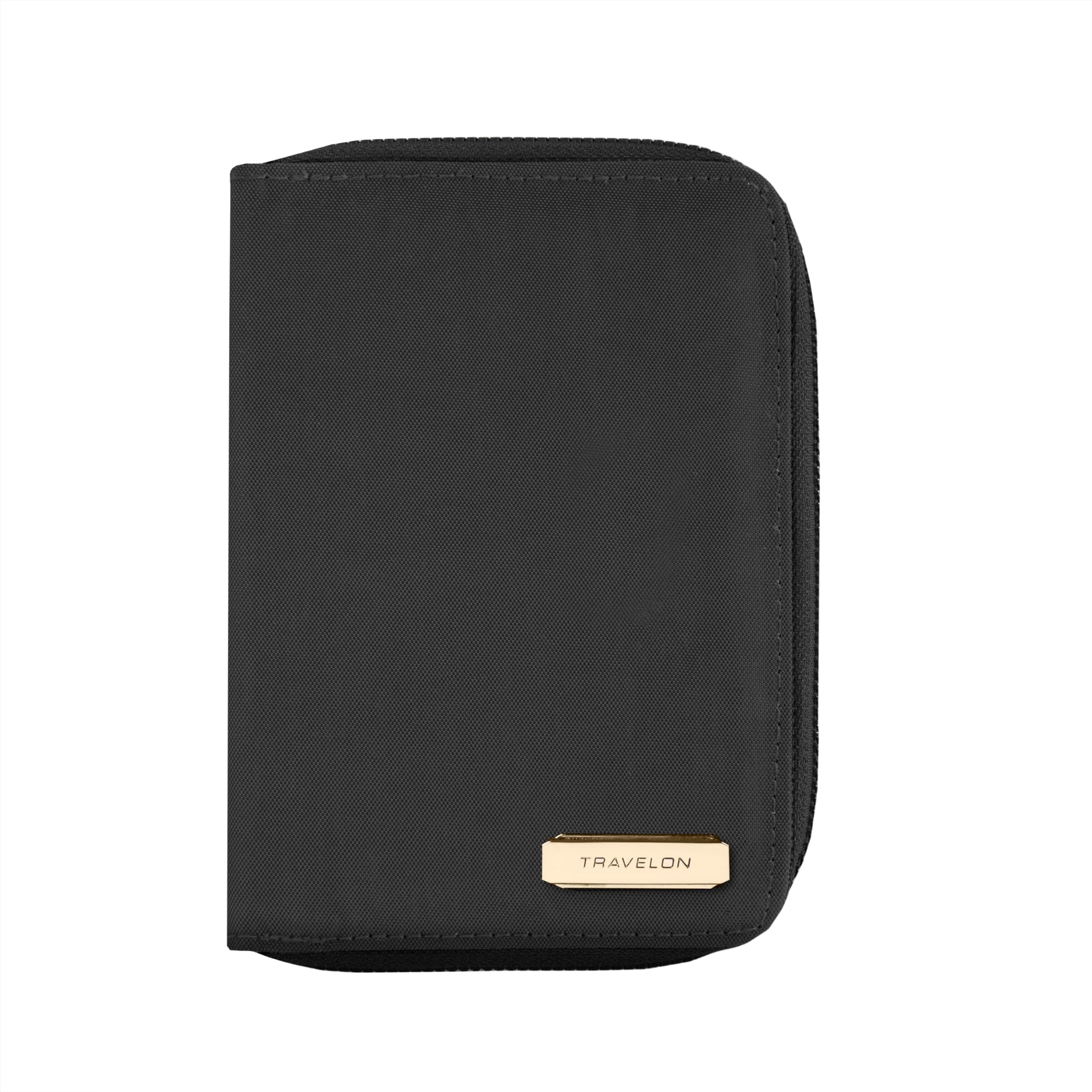 Travelon RFID Blocking Passport Zip Wallet, Rfid Blocking Passport Zip Wallet