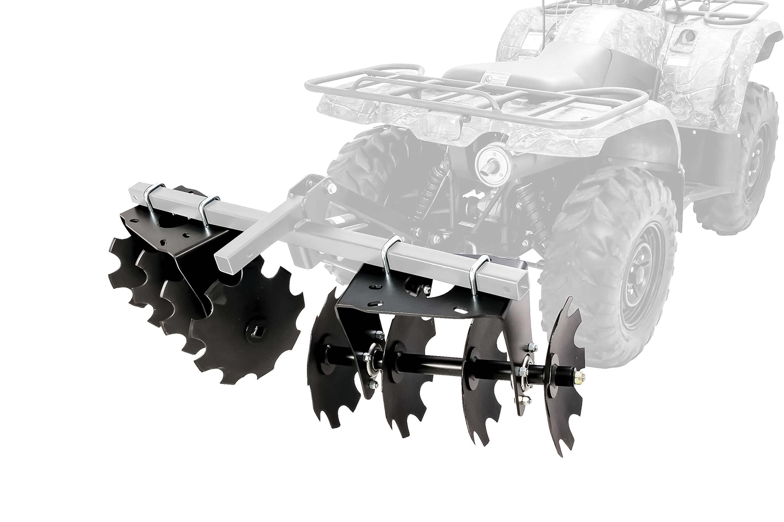 Black Boar Camco ATV/UTV Disc Harrow Implement | Specifically Designed to Thoroughly Break up Tough Ground | (66001)
