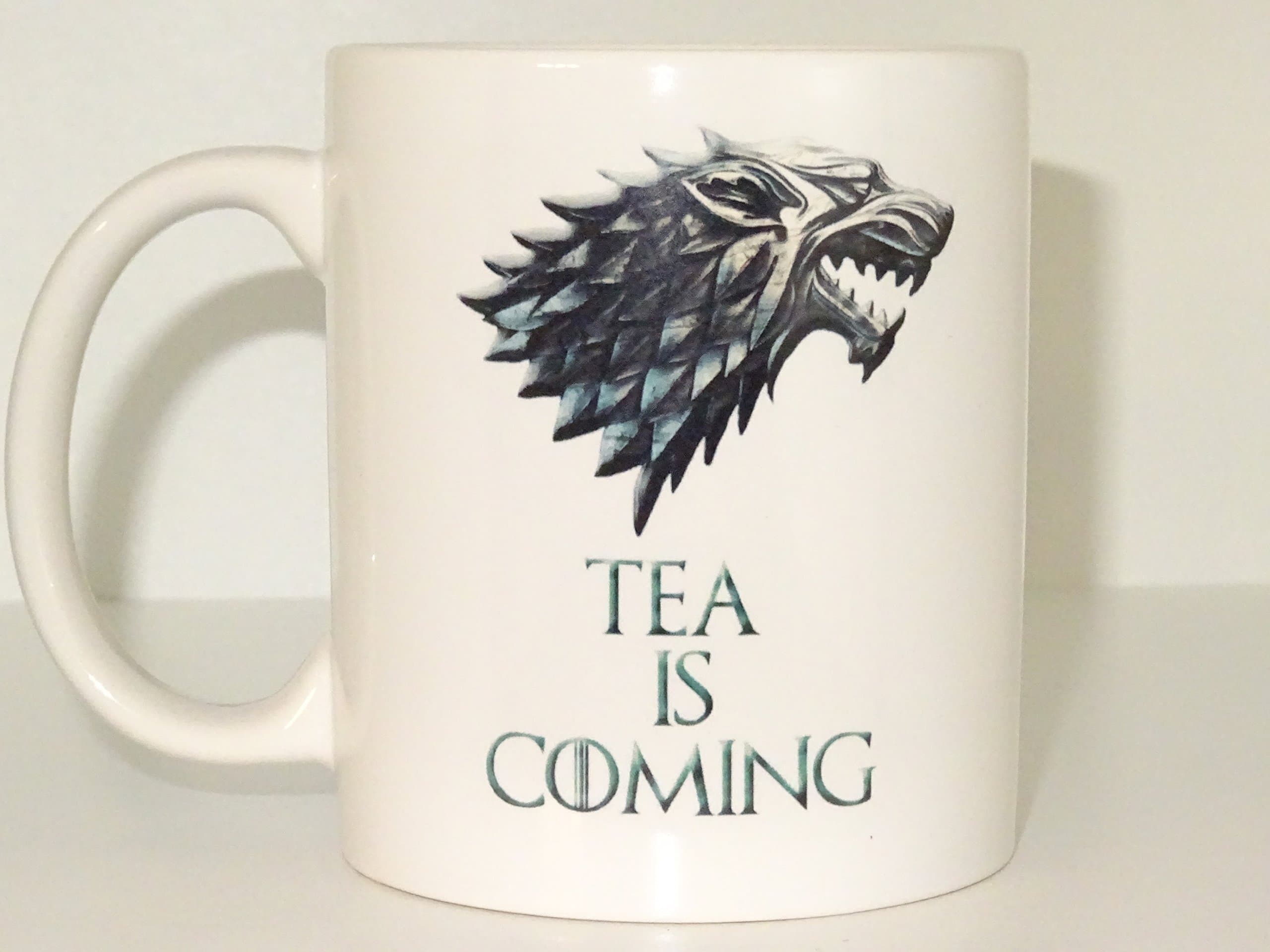 tea 2 is coming Mug,game of thrones, Coffee Cup Funny Mug tea Birthday Gift for Him Unique Caffeine Addict Cute porcelain