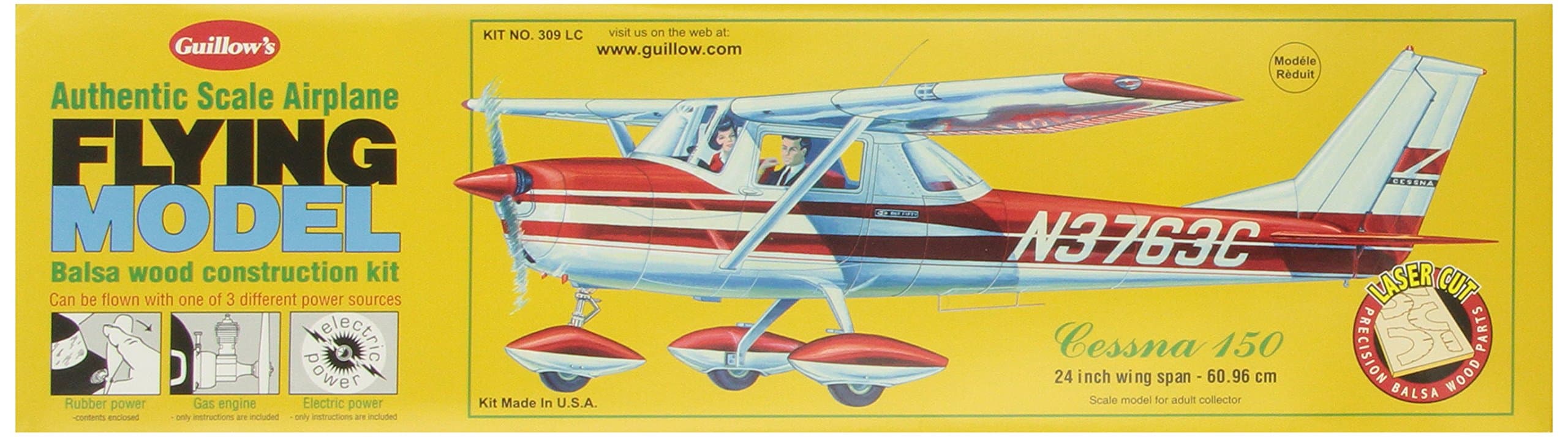 Cessna 150 Laser Cut Model Kit