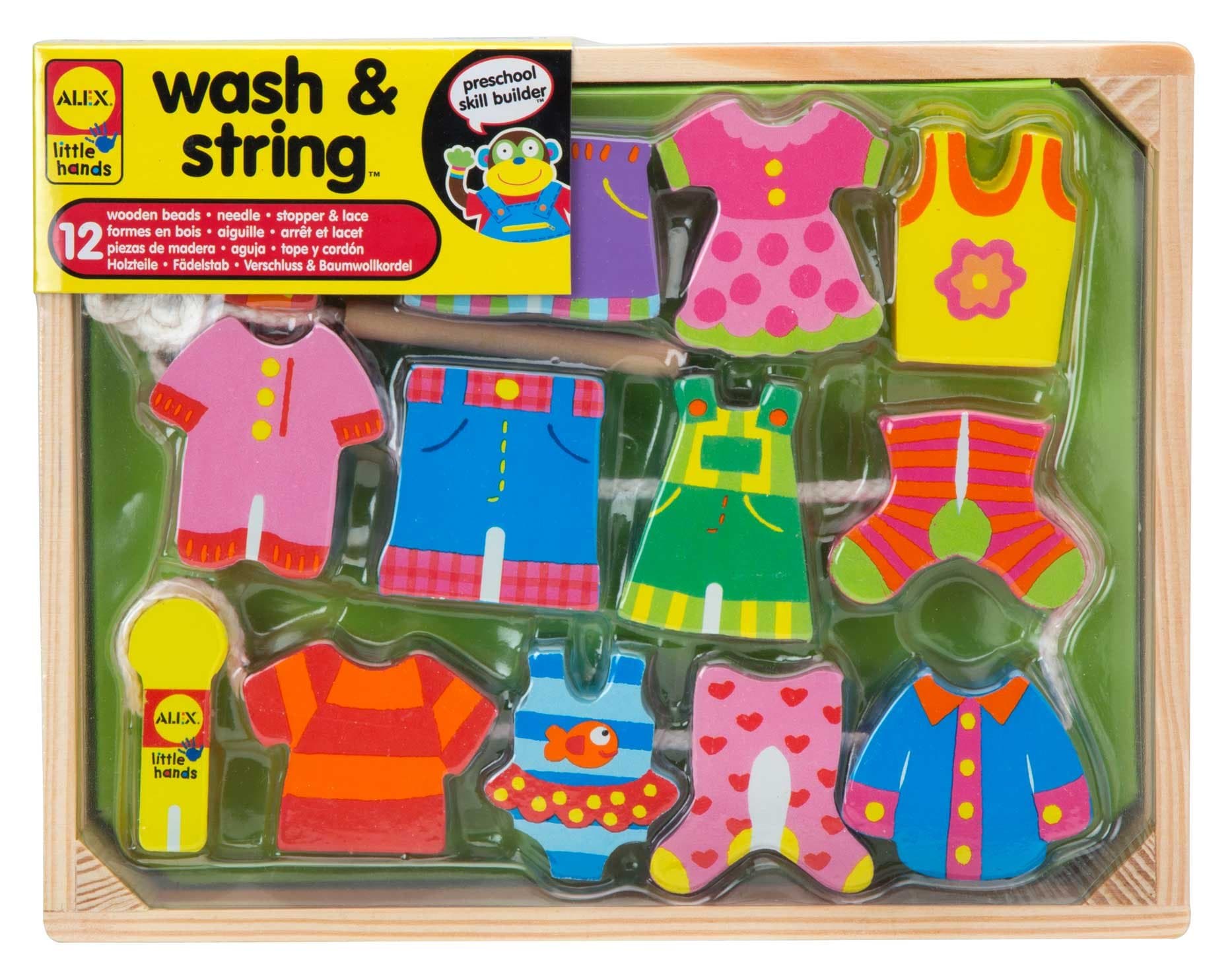 ALEX Toys Little Hands Wash & String