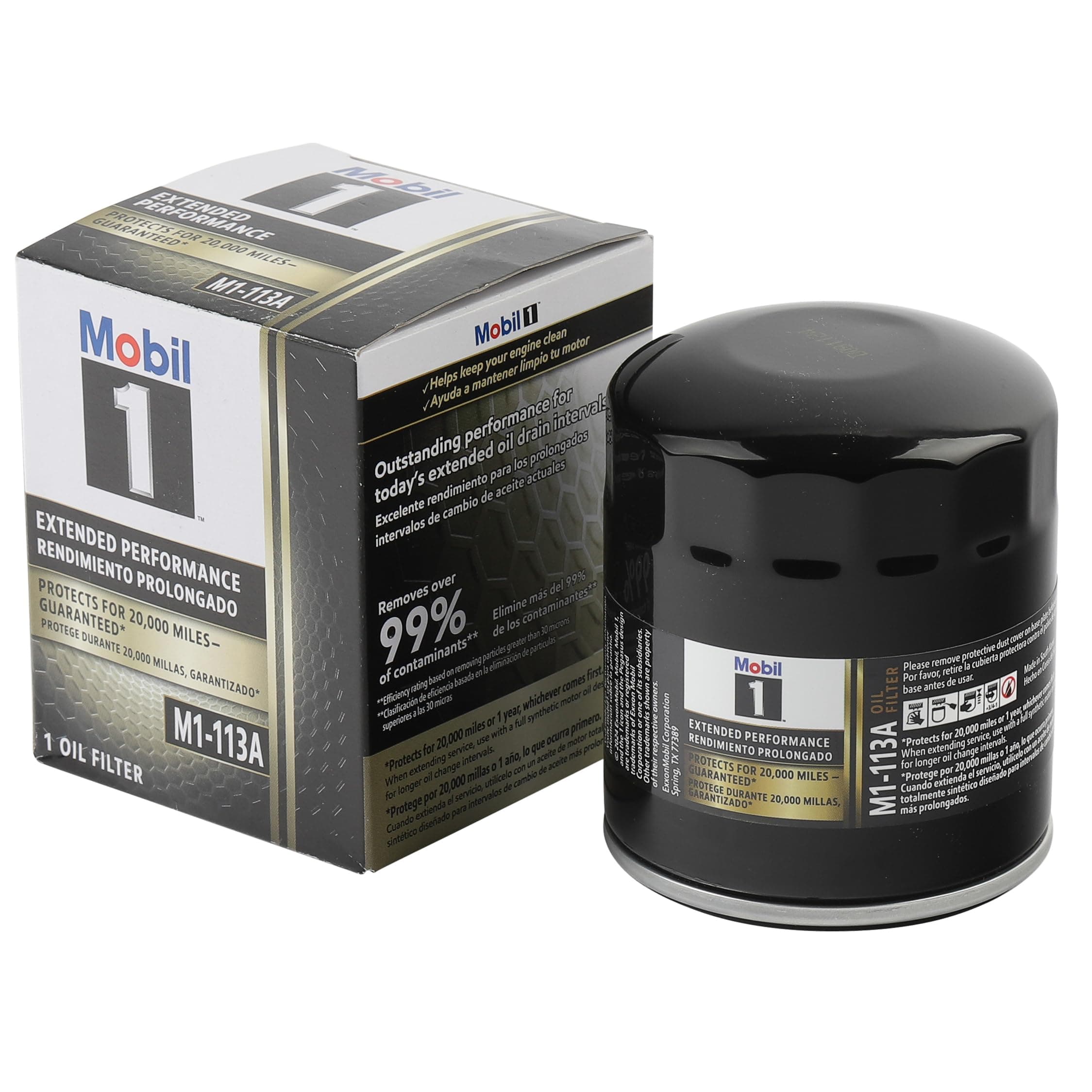 Mobil 1 M1-113A Extended Performance Oil Filter, Pack of 2