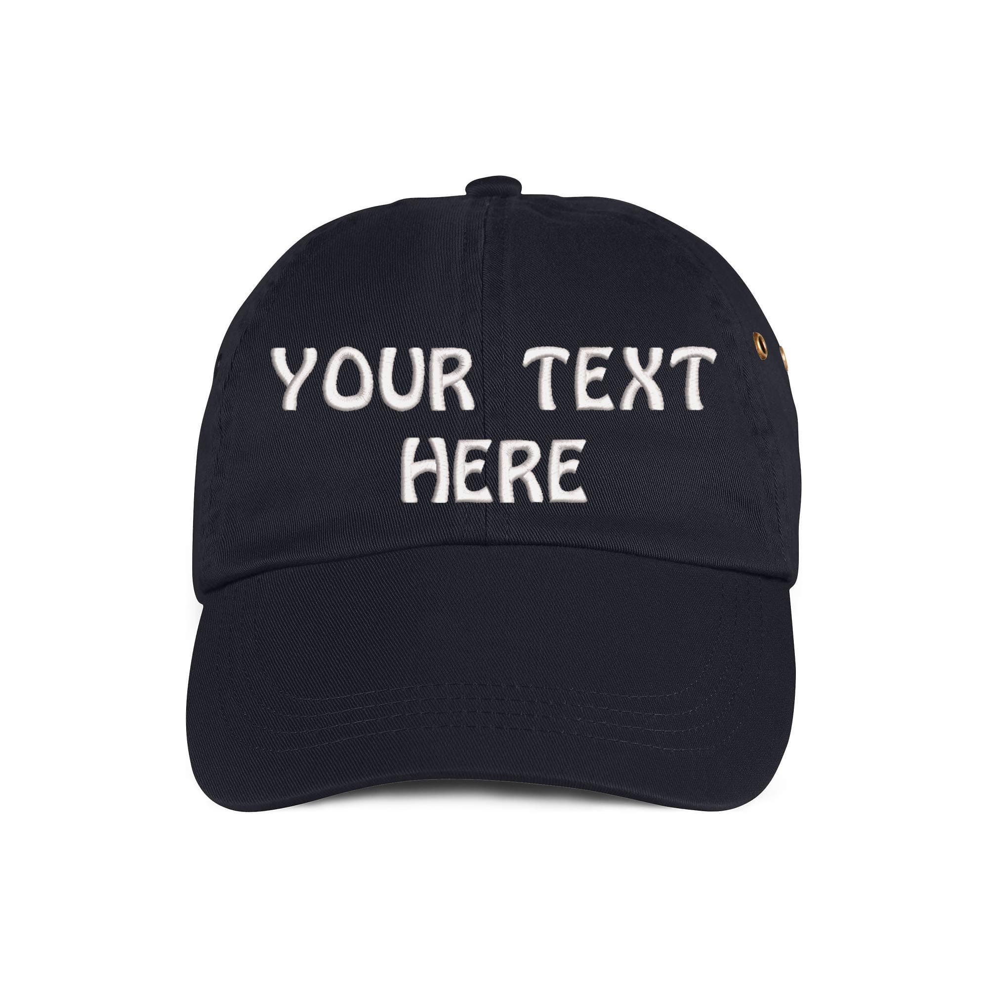 PLACE4PRINTSoft Baseball Cap Custom Personalized Text Cotton Dad Hats for Men & Women. Embroidered Your Text