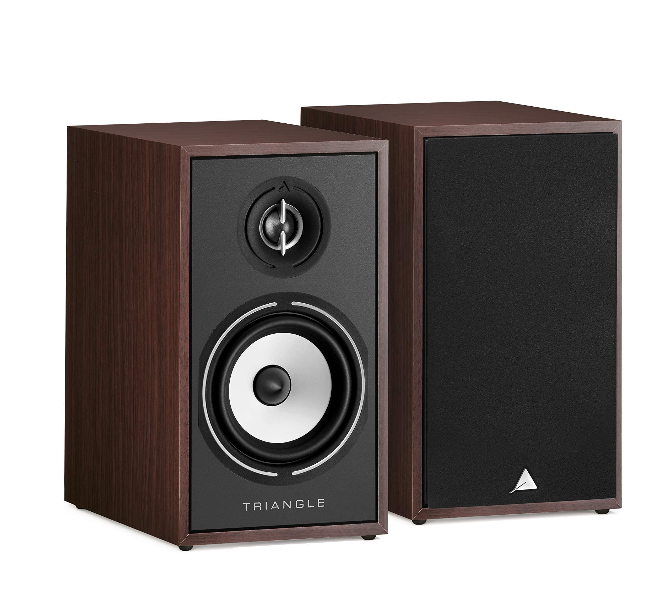 triangle HiFi Bookshelf Speakers - Borea BR02, Walnut, Pair