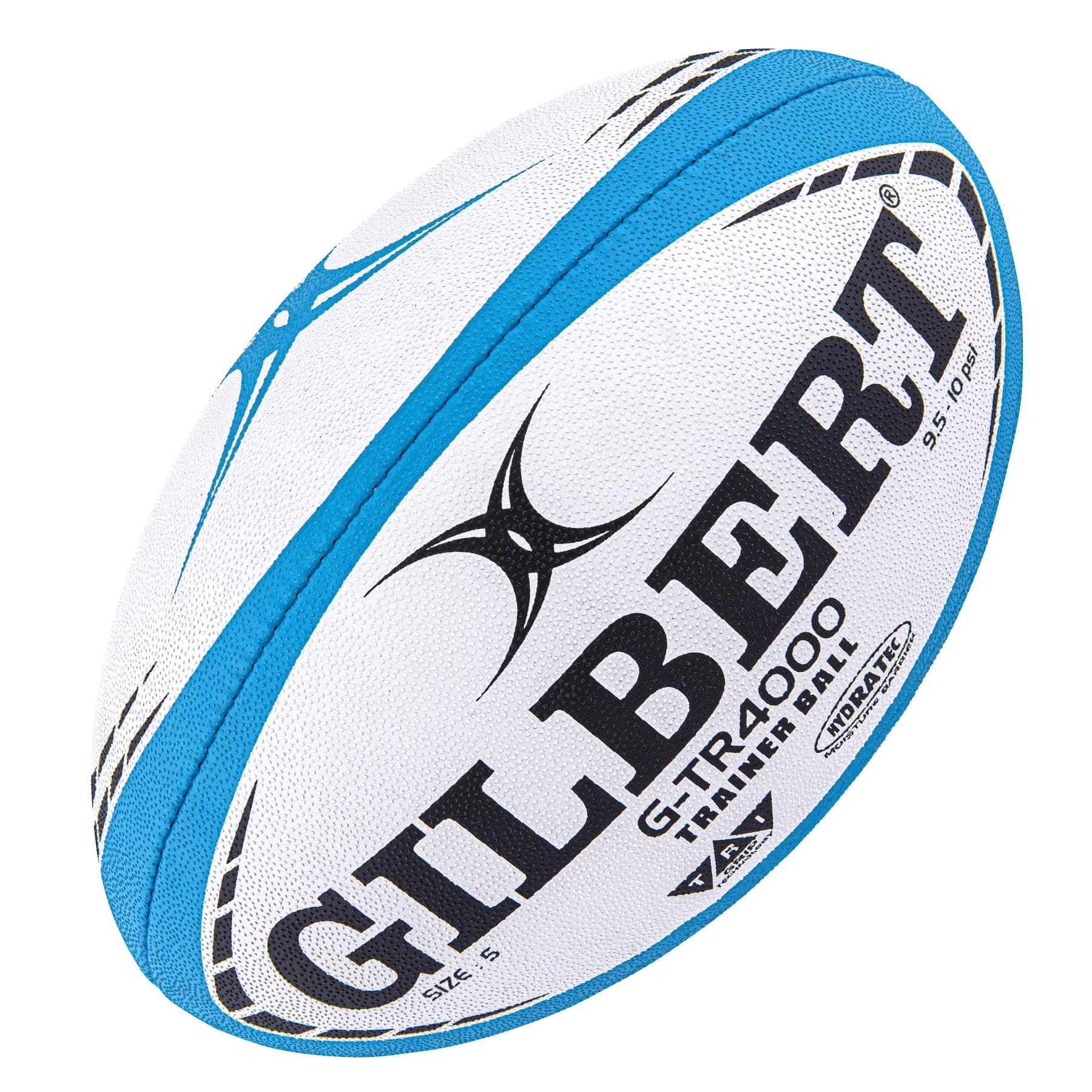 G-TR4000 Rugby Training Ball – Hand Stitched with Patented Triangular Grip – Durable 3-Ply Waterproof Surface for College & Club Practice