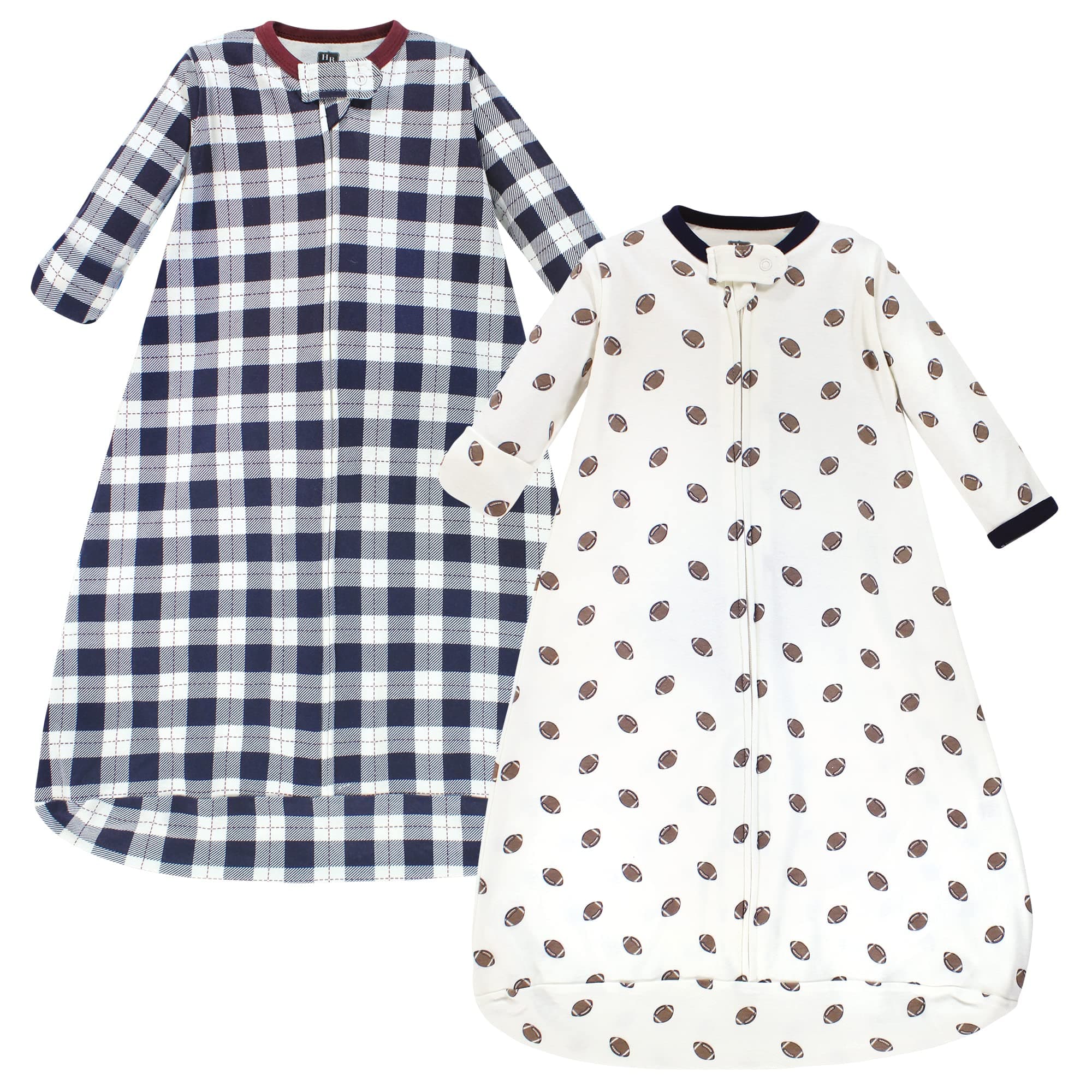 Hudson Baby Unisex Baby Cotton Long-Sleeve Wearable Sleeping Bag, Sack, Blanket