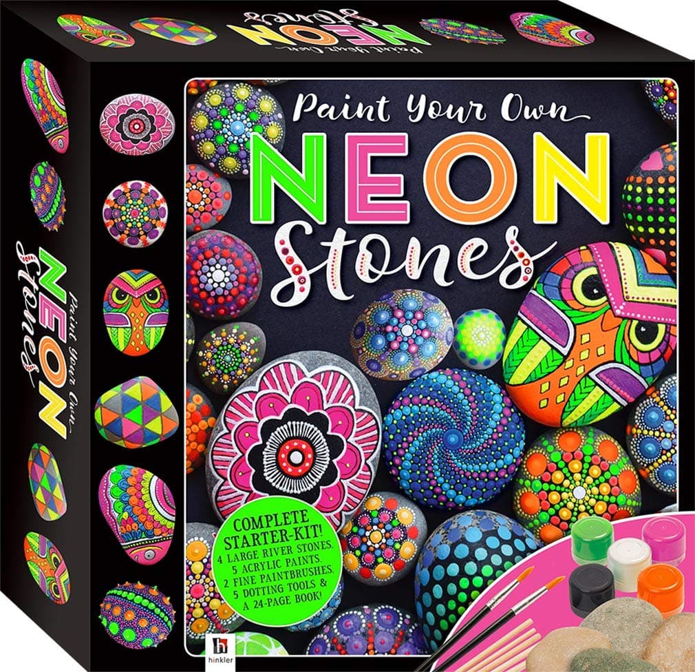 Paint Your Own Neon Stones Box Set