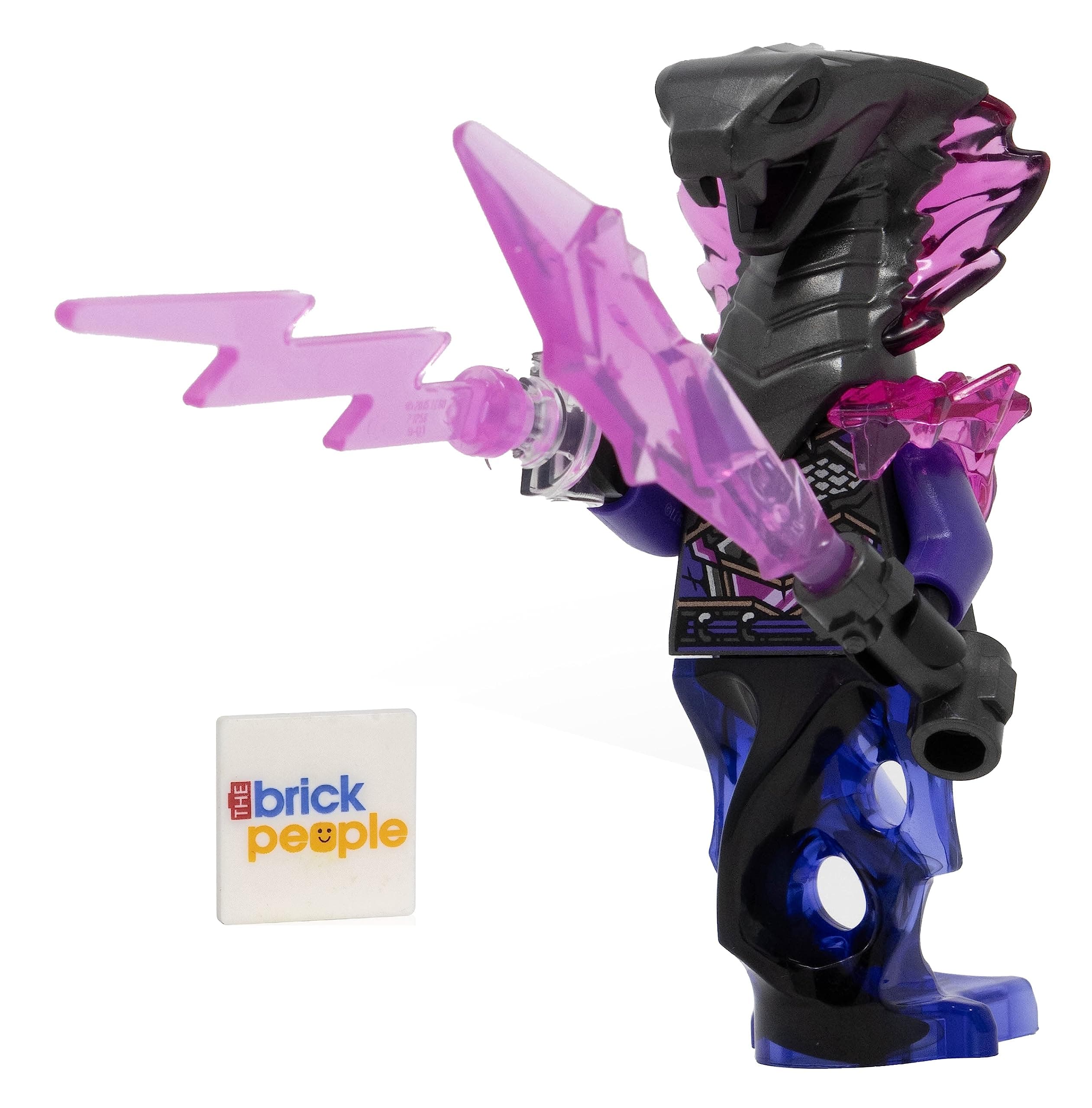 Ninjago Crystalized General Aspheera Mini Figure with Vengestone Sword and Lightning