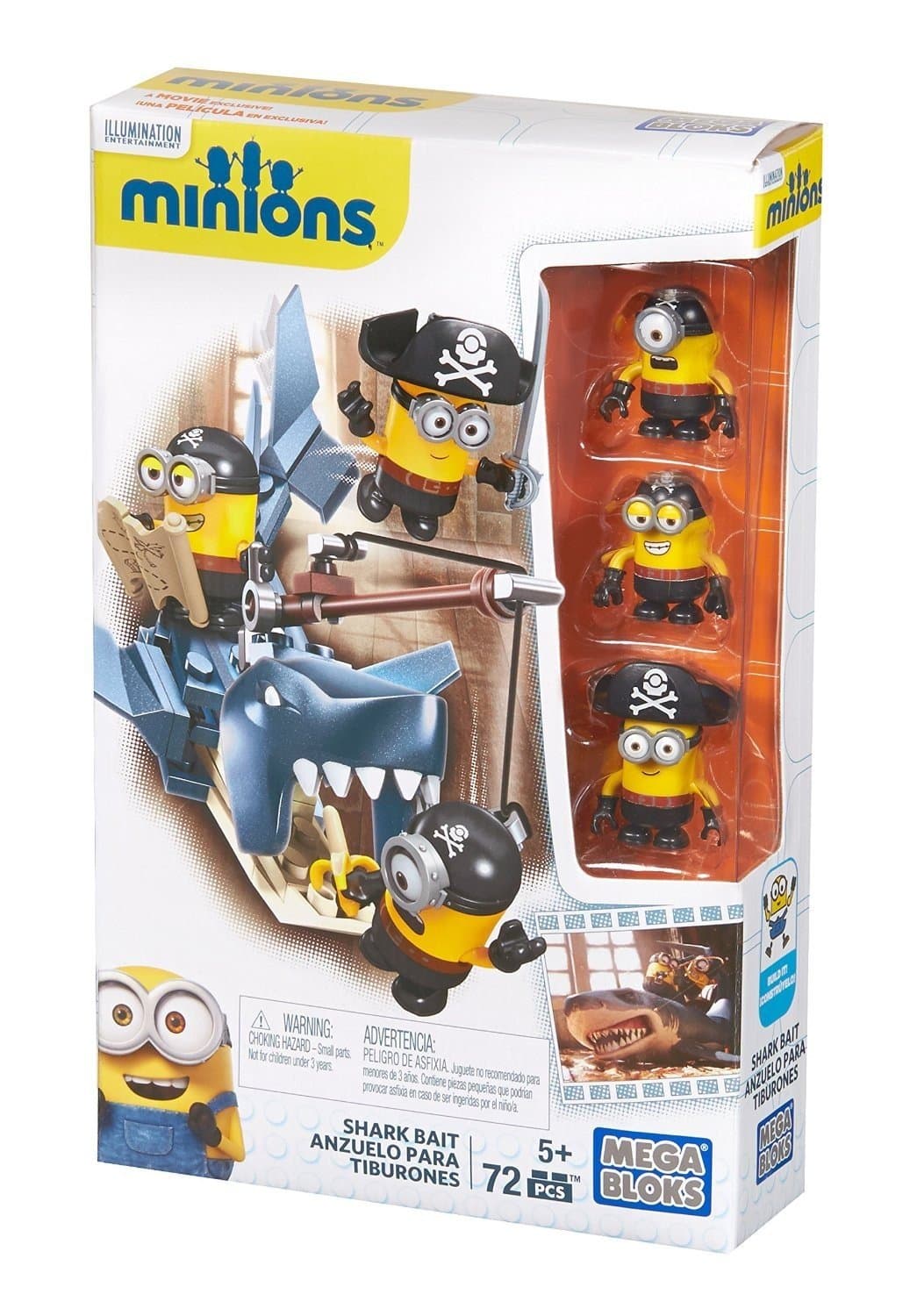 MegaBloks Minions Shark Bait Figure Pack CNF54