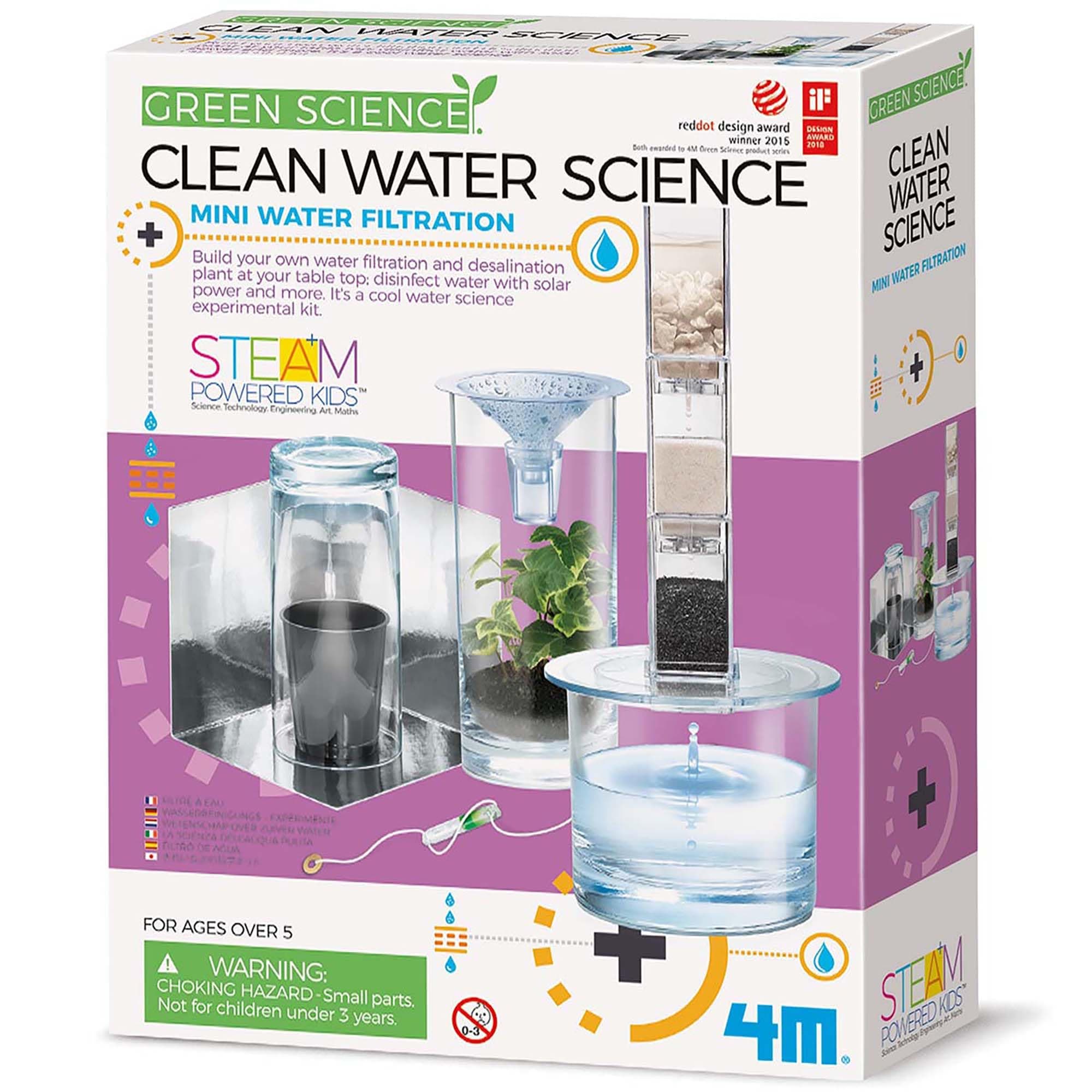 4M Kidz Labs Green Science 4M - Clean Water Science- Educational Toys