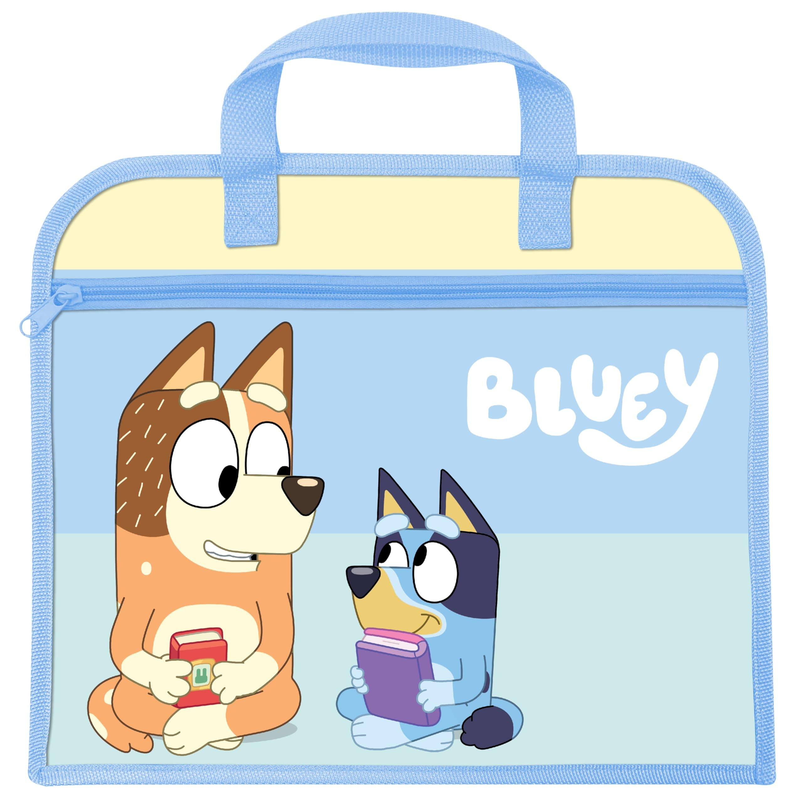 Bluey Zipped Book Bag