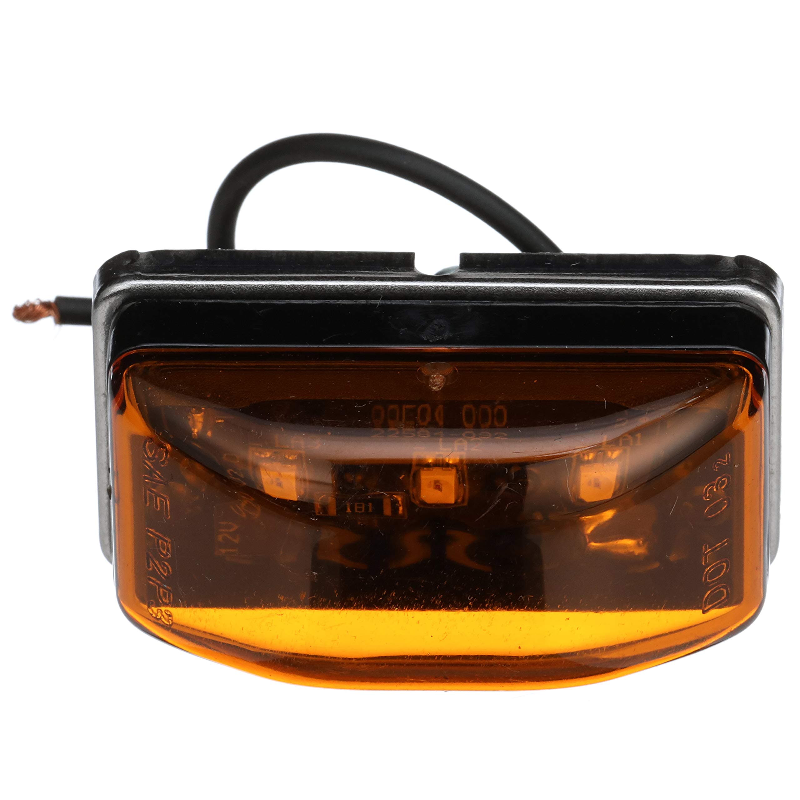 Seachoice 52561 LED Stud Mount Side Marker/Clearance Light Amber