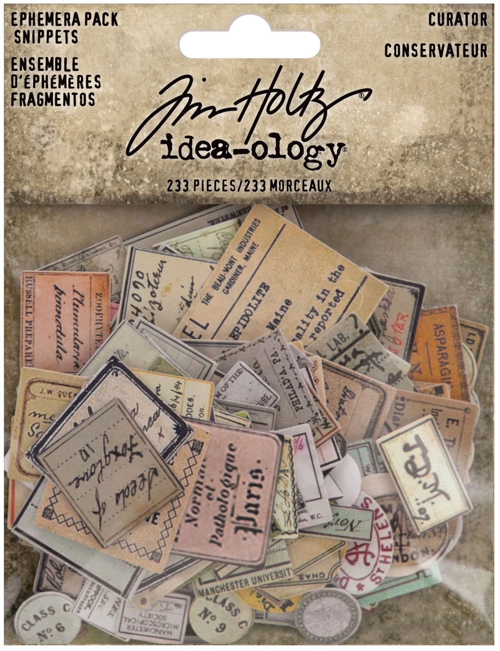 Tim Holtz - Advantus Curator Ephemera Snip IDEA-O