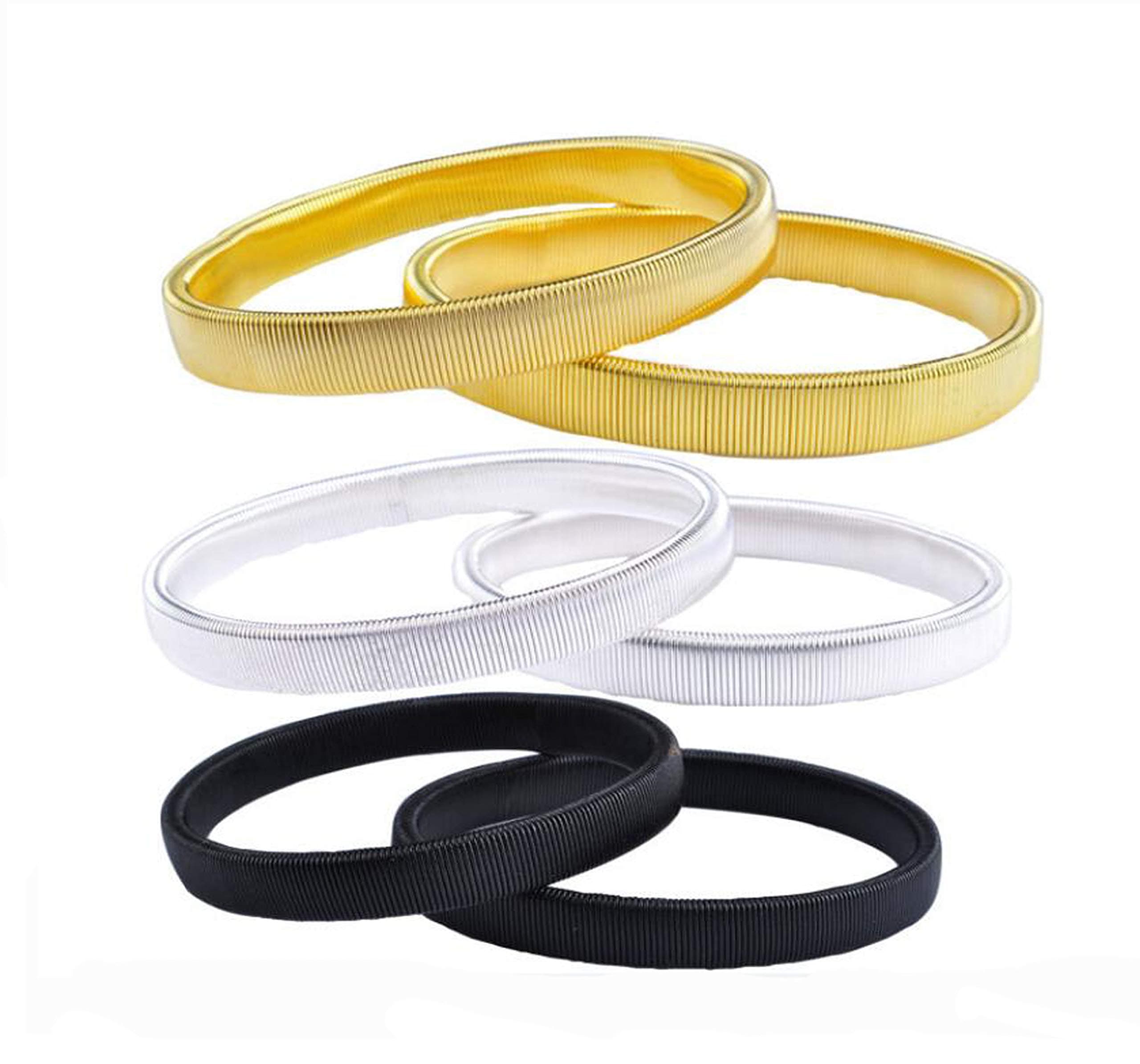 Elastic Adjustable Shirt Garter Sleeve Holders 3 Pairs