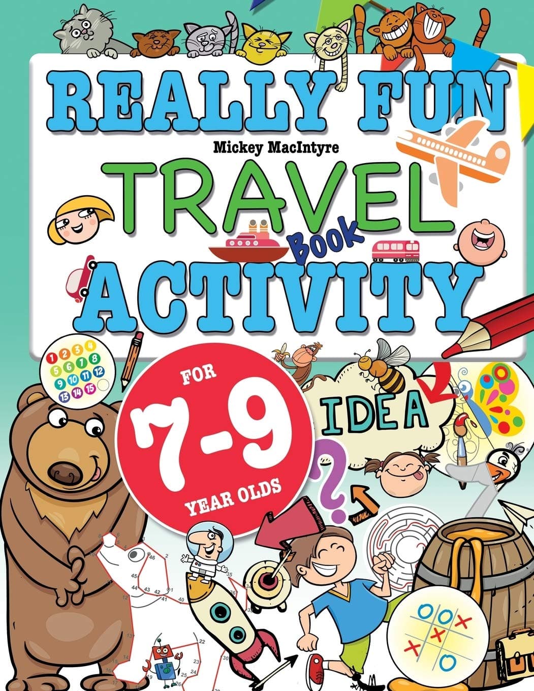 Really Fun Travel Activity For 7-9 Year Olds