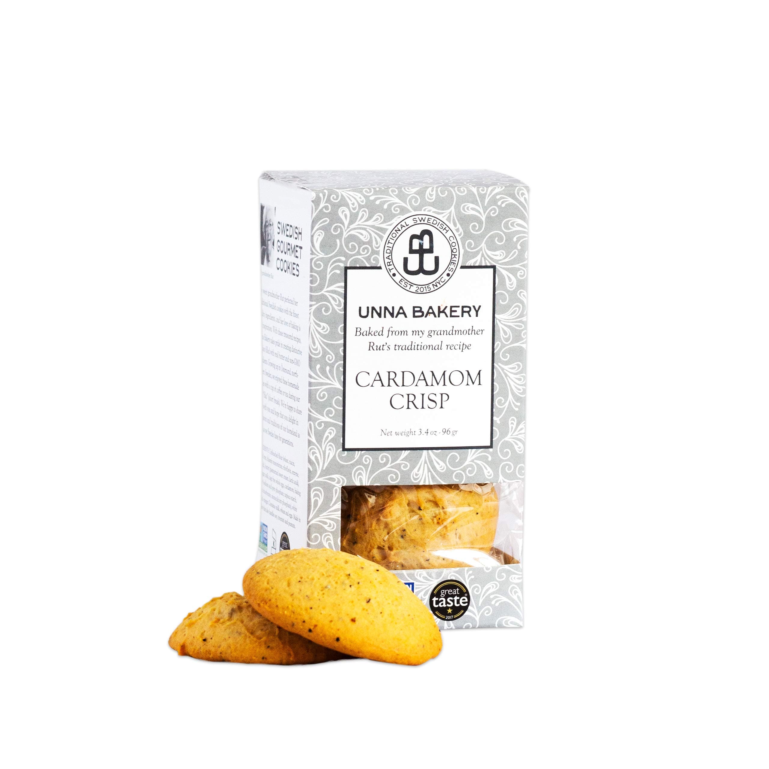 Unna Bakery, Cardamom (biscotti) cookie. 3.4 oz