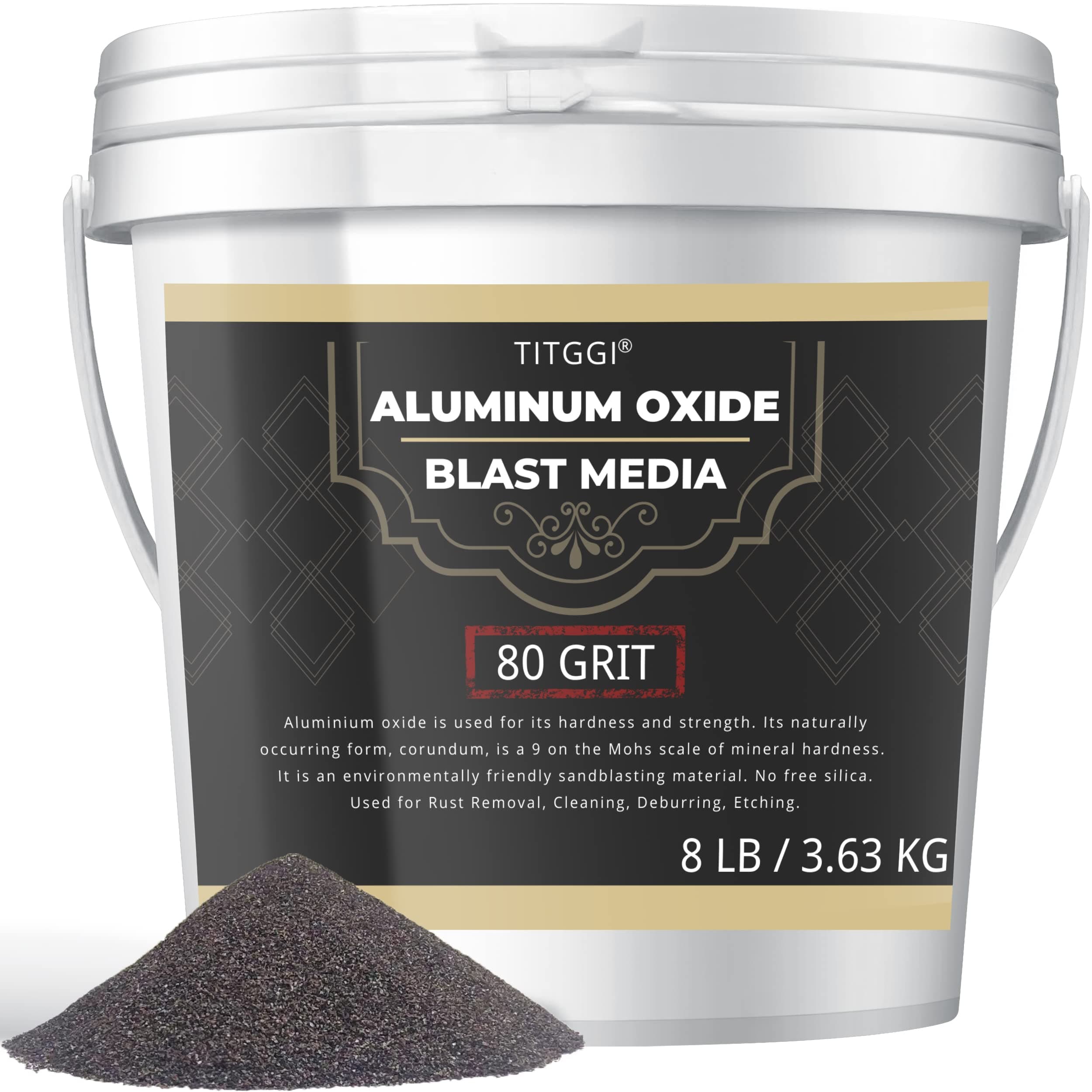 TITGGI #80 Aluminum Oxide - 8 LBS