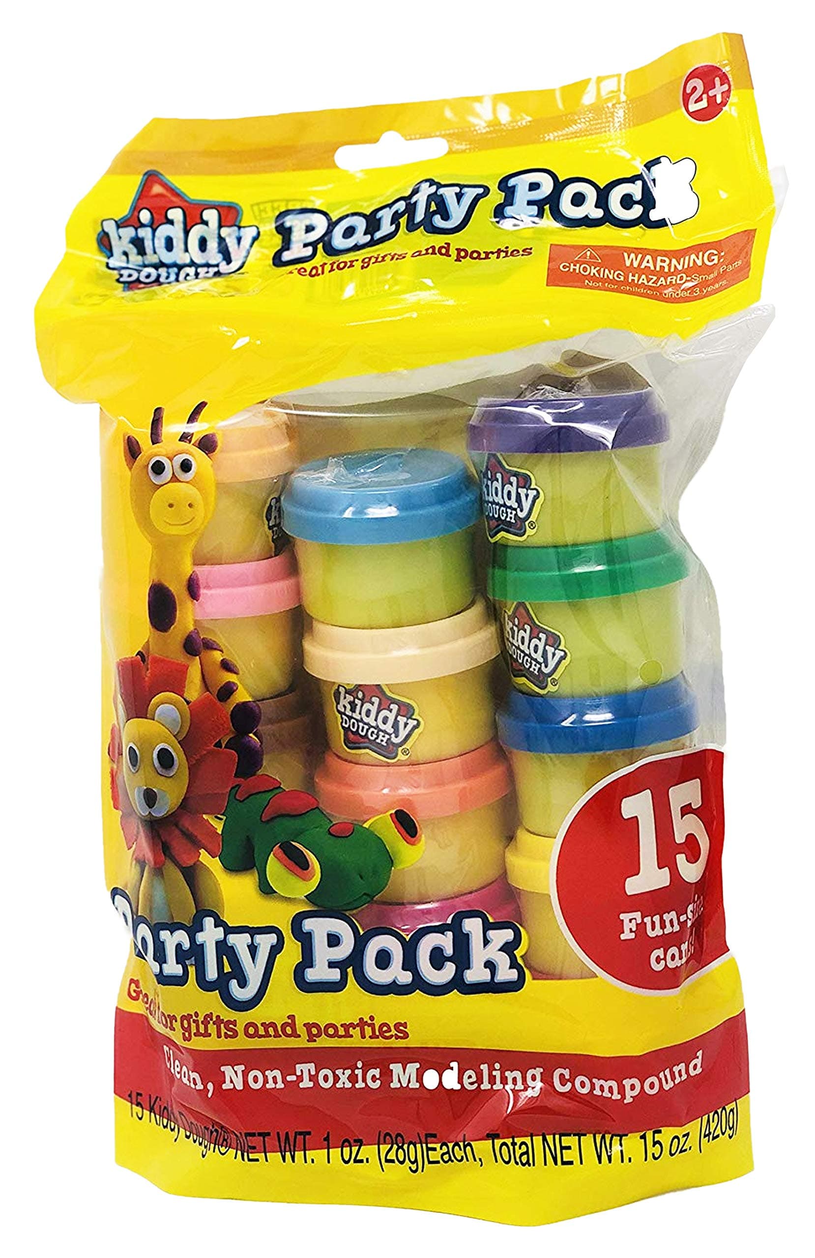 Party Pack, Multi-Coloured, for Moulding Sculpting, Suitable for Play Dates and Parties