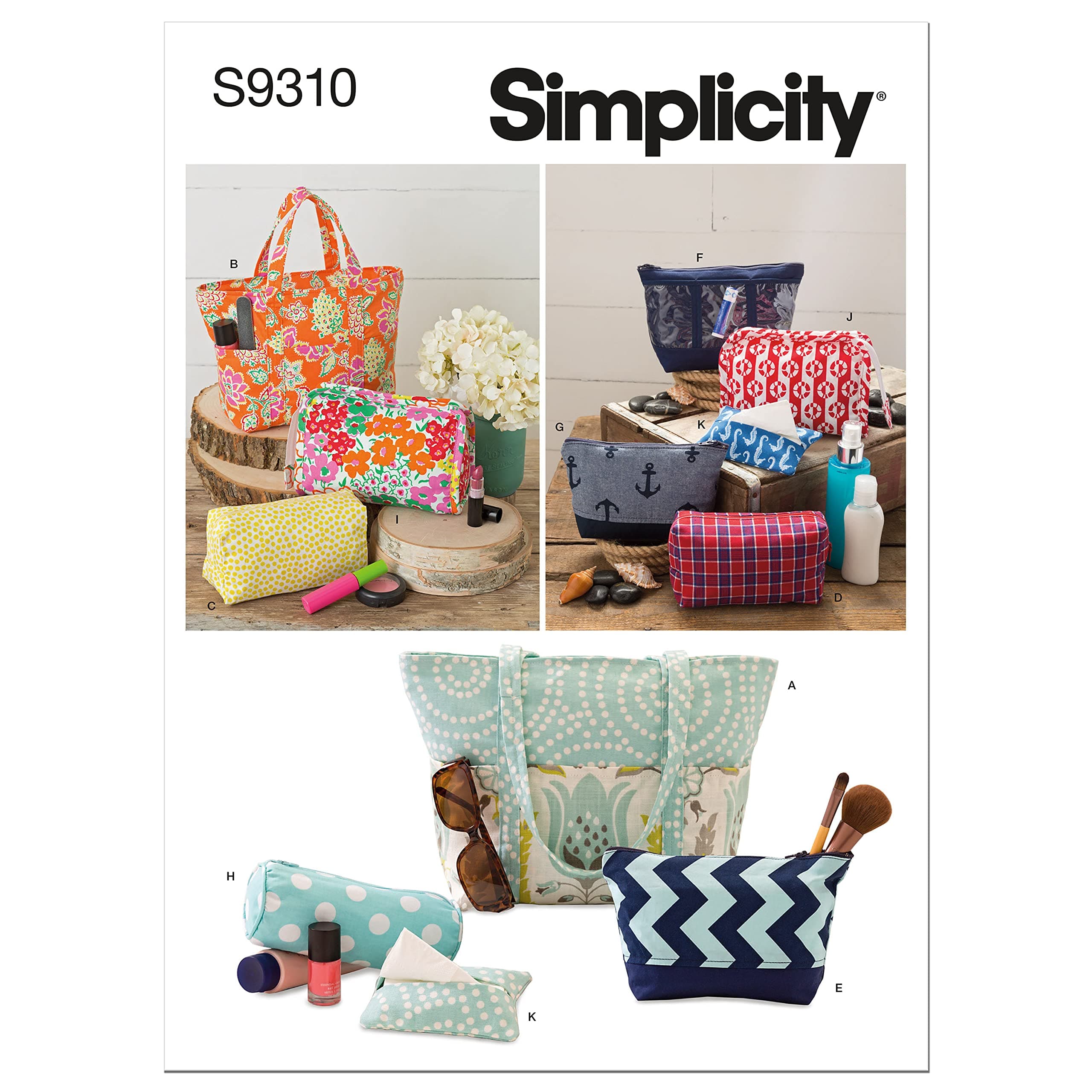 Simplicity SS9310OS UNDEFINED Accessories OS (ONE Size), Paper, White