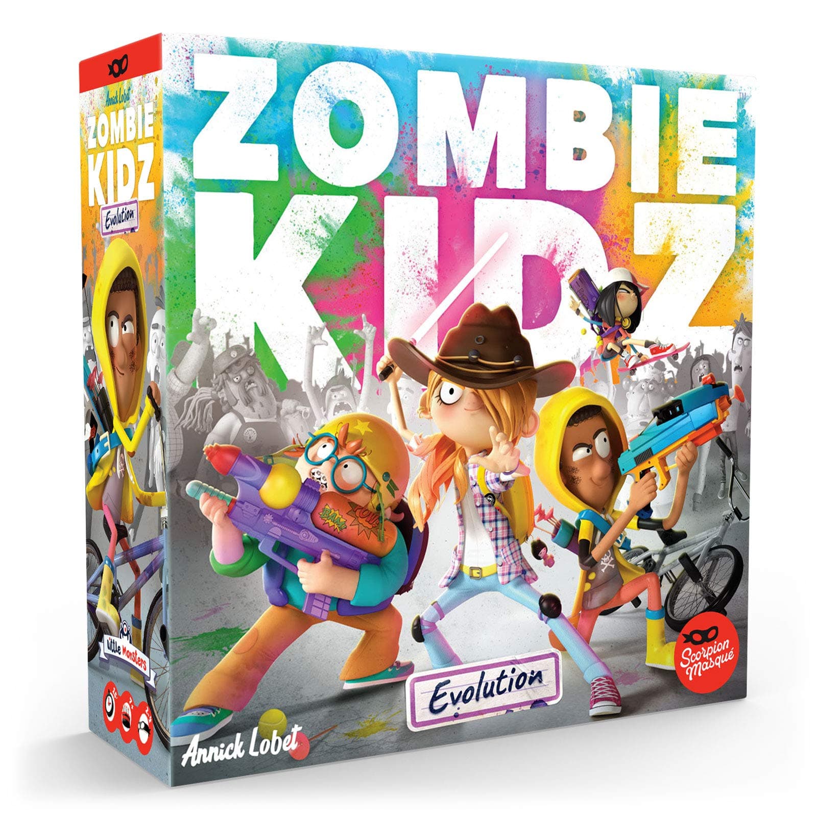 Scorpion Masqué | Zombie Kidz Evolution | Board Game | Ages 7+ | 2-4 Players