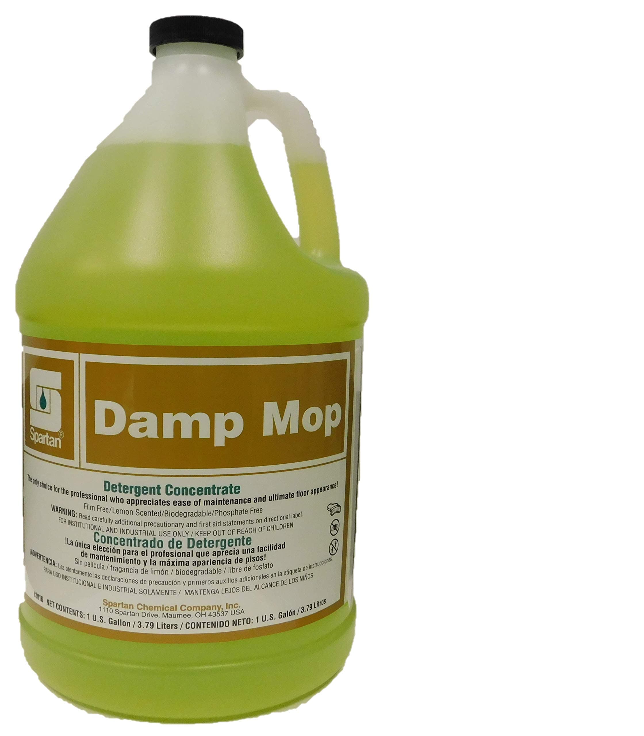 1 Gallon Spartan Damp Mop Cleaner - 4 per case