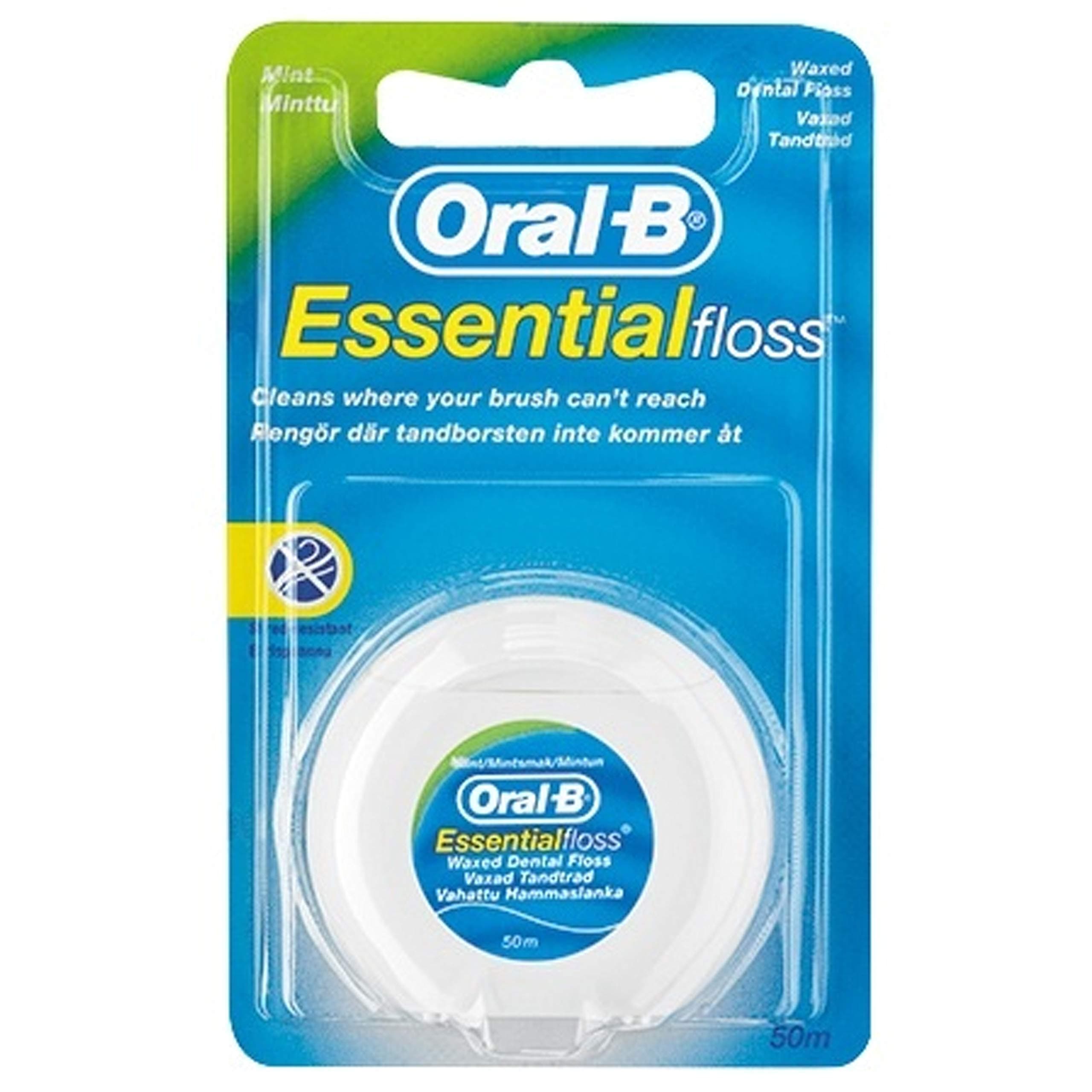 Oral-B Essential Mint Floss, 12 x 50 m