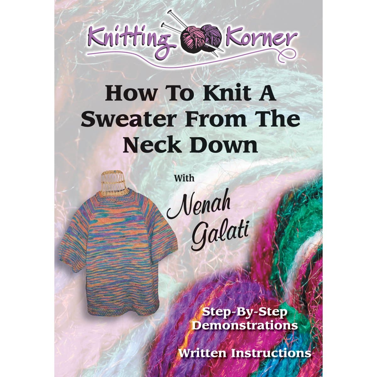 Knitting Korner Sweater From The Neck Down DVD