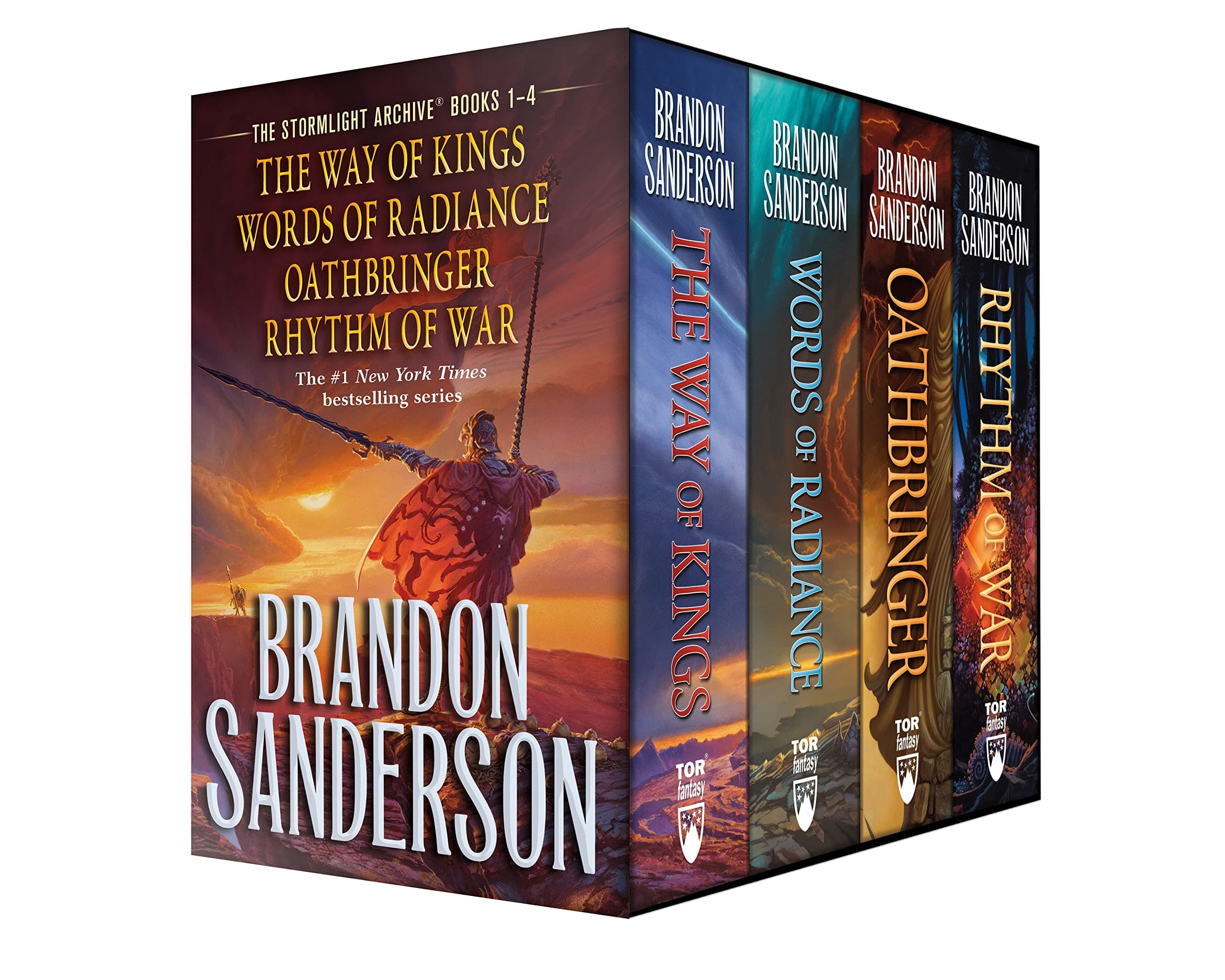 BX-STORMLIGHT ARCHIVES HC BOXED SET 1-4: The Way of Kings / Words of Radiance / Oathbringer / Rhythm of War