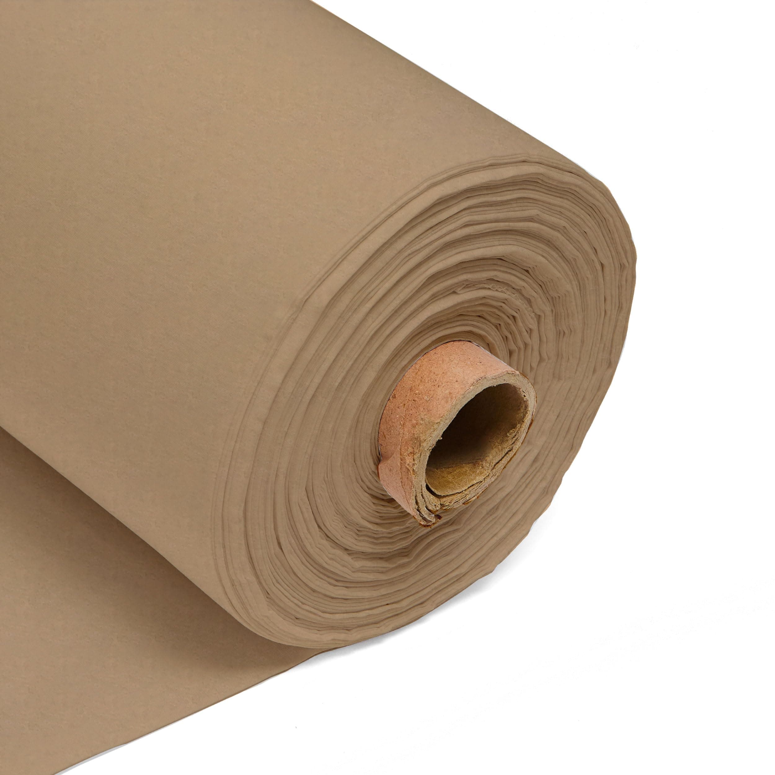 Felt Fabric 60 Inch Wide – Soft Craft Felt Sheets & Rolls, Large Material for Sewing, Patchwork, Christmas, DIY, Art & Craft Projects (Teddy,1 Metre)