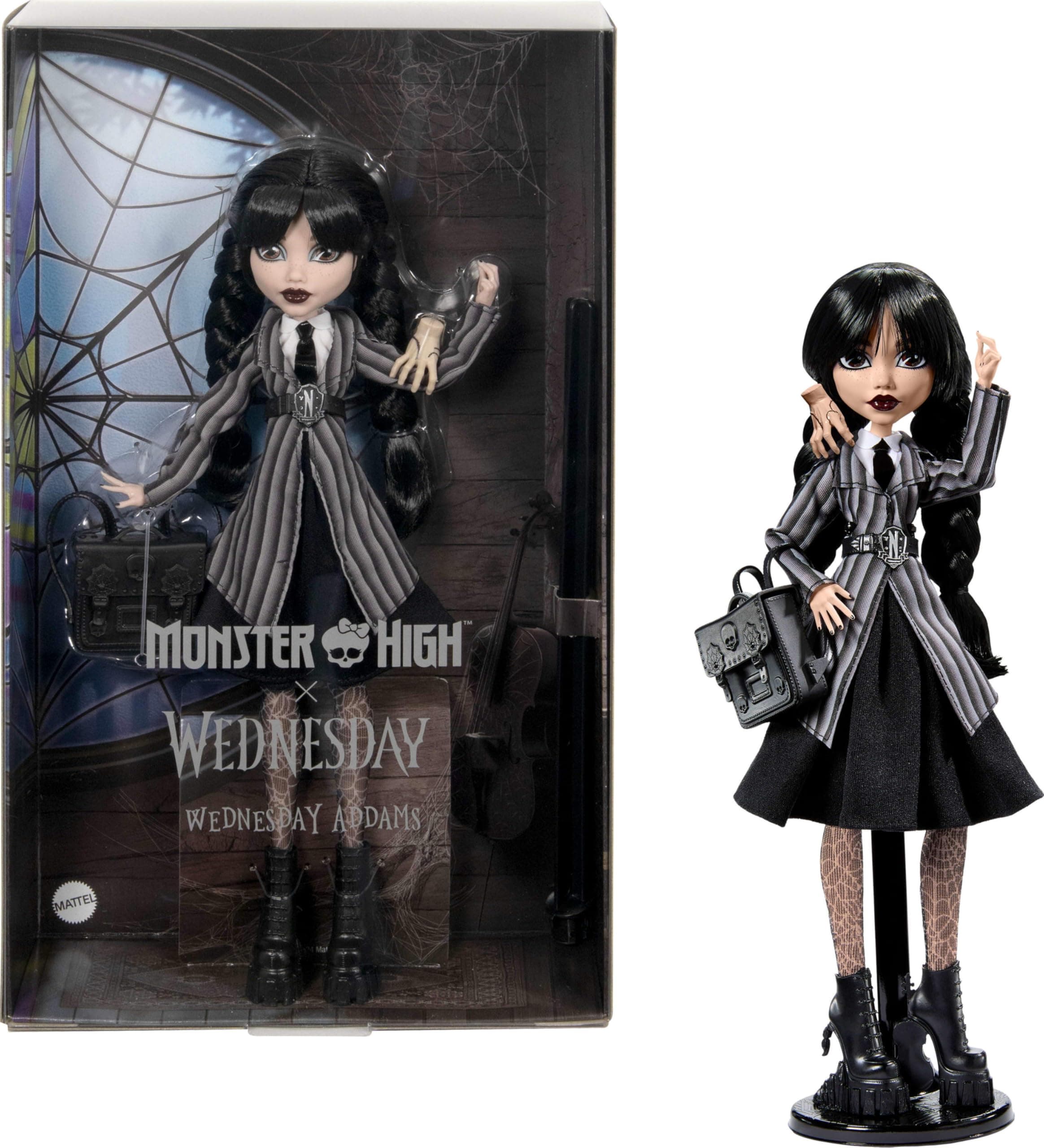 Monster High X Wednesday Core Doll - Wednesday