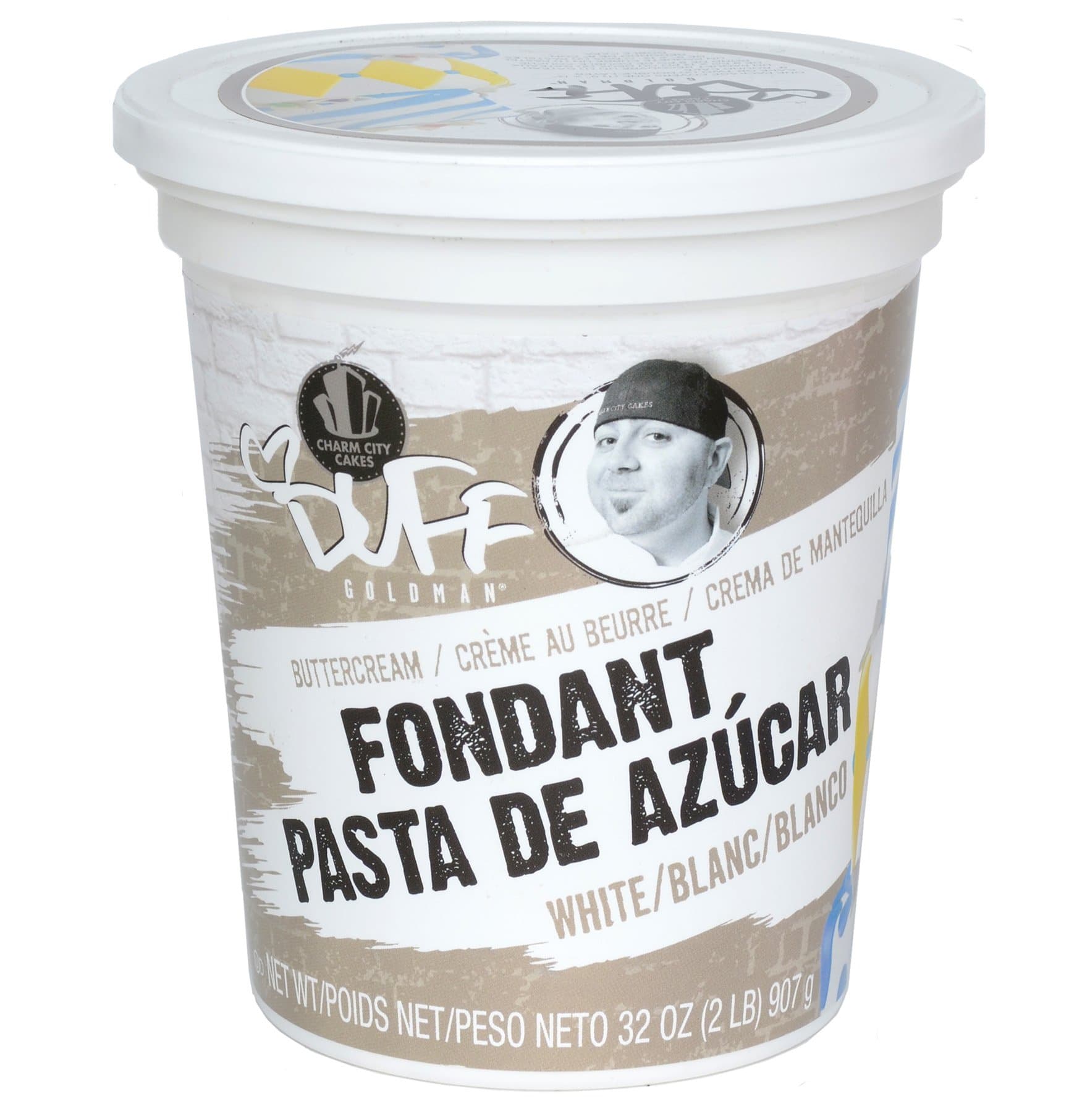 Duff - Buttercream Fondant 2Lb, White