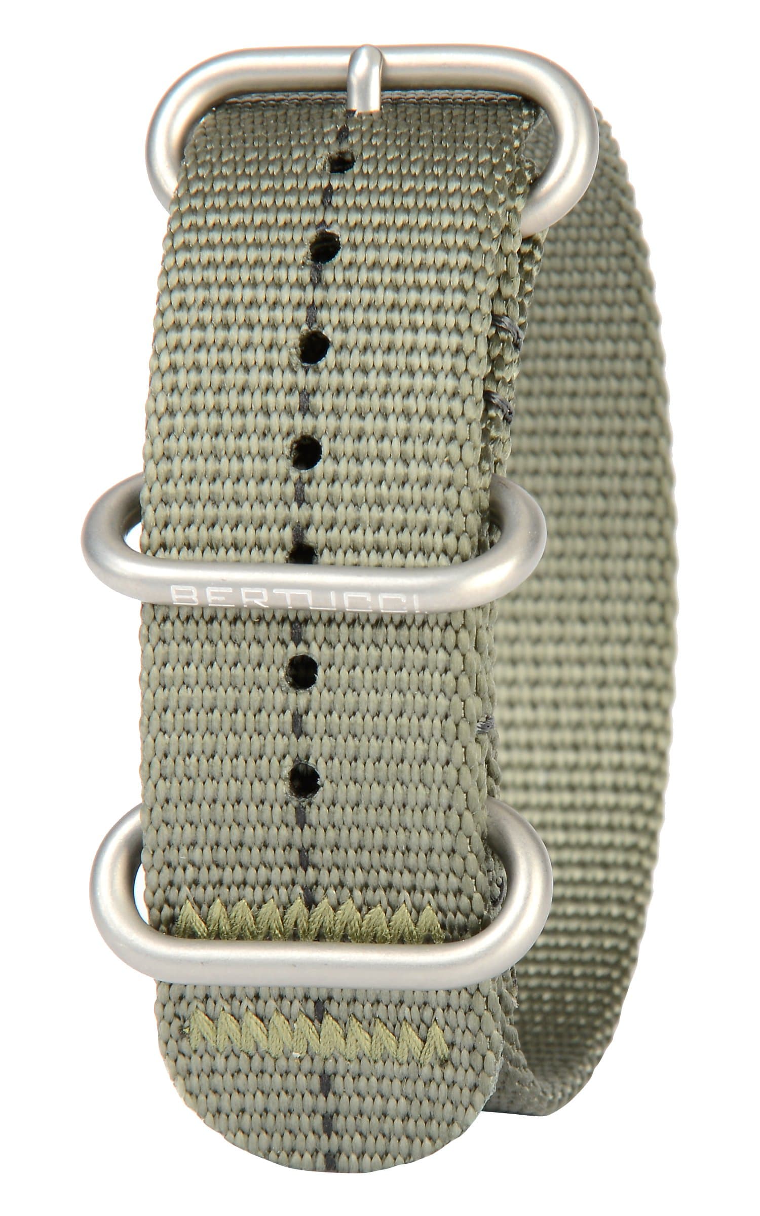 BERTUCCINylon Watch Band - 22mm - Defender Drab Dashline™