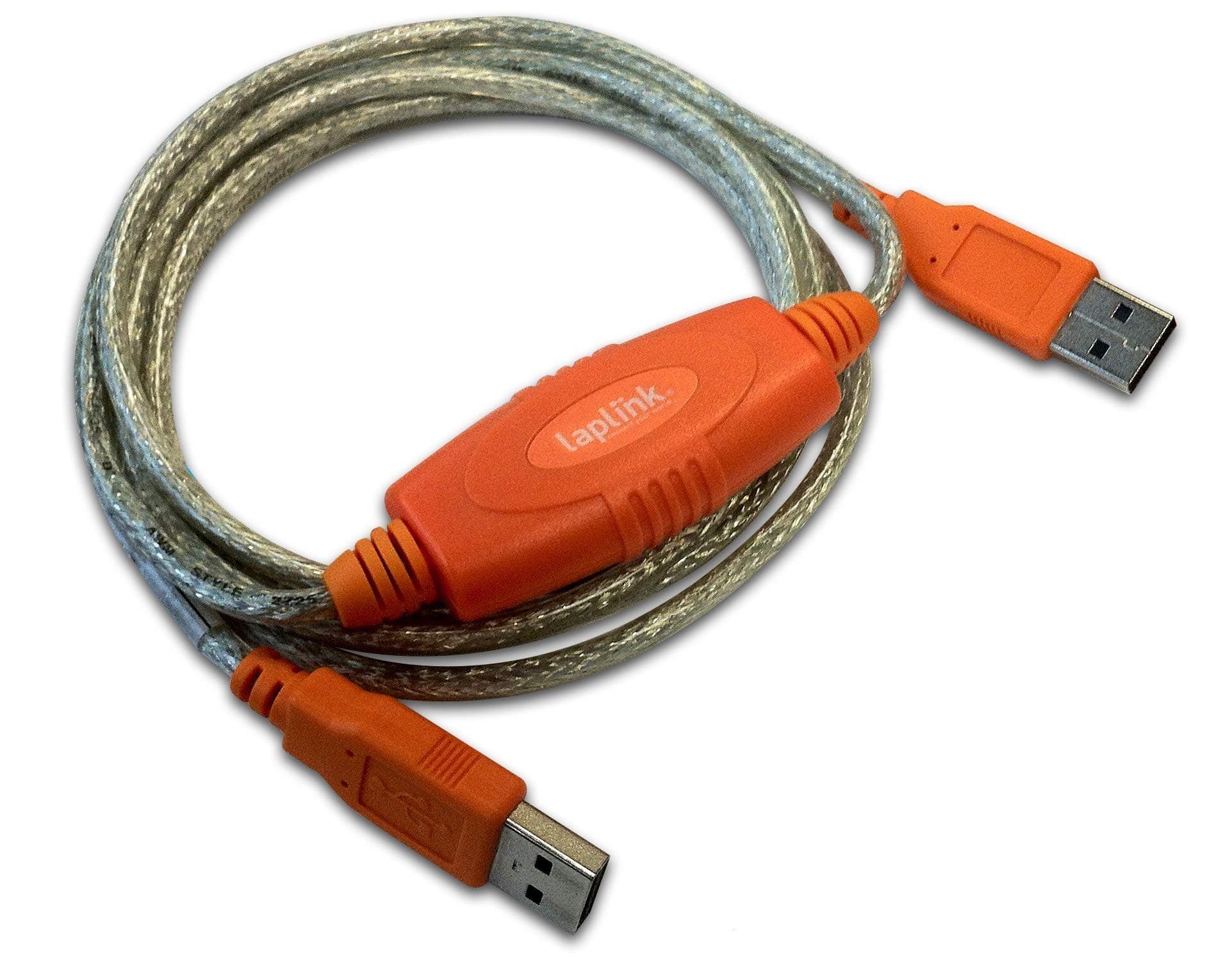 USB 2.0 High Speed Transfer Cable - USB Data Transfer Cable PC to PC - Compatible with PCmover Migration Software (not Included) - High-Speed Data Transfers up to 480 Mbps - 6 ft