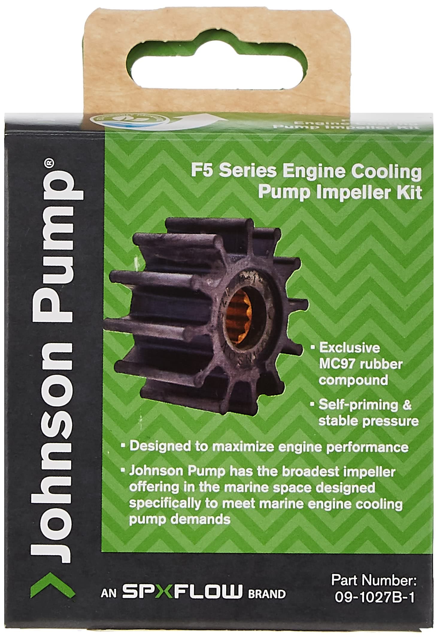 Johnson Pump 09-1027B-1 Impeller 09-1027B-1 for F5 Pump