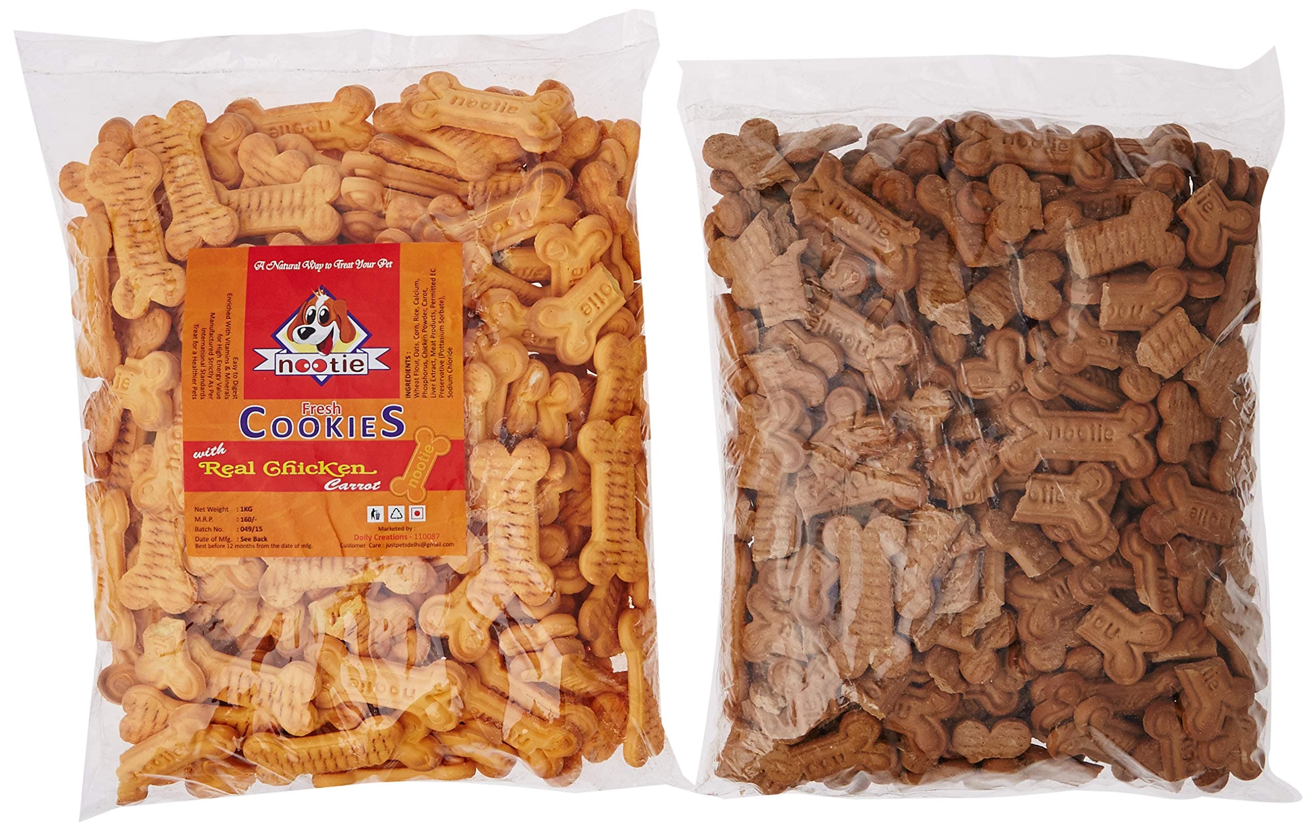 The Pet Point Nootie Biscuits Combo, 2 kg