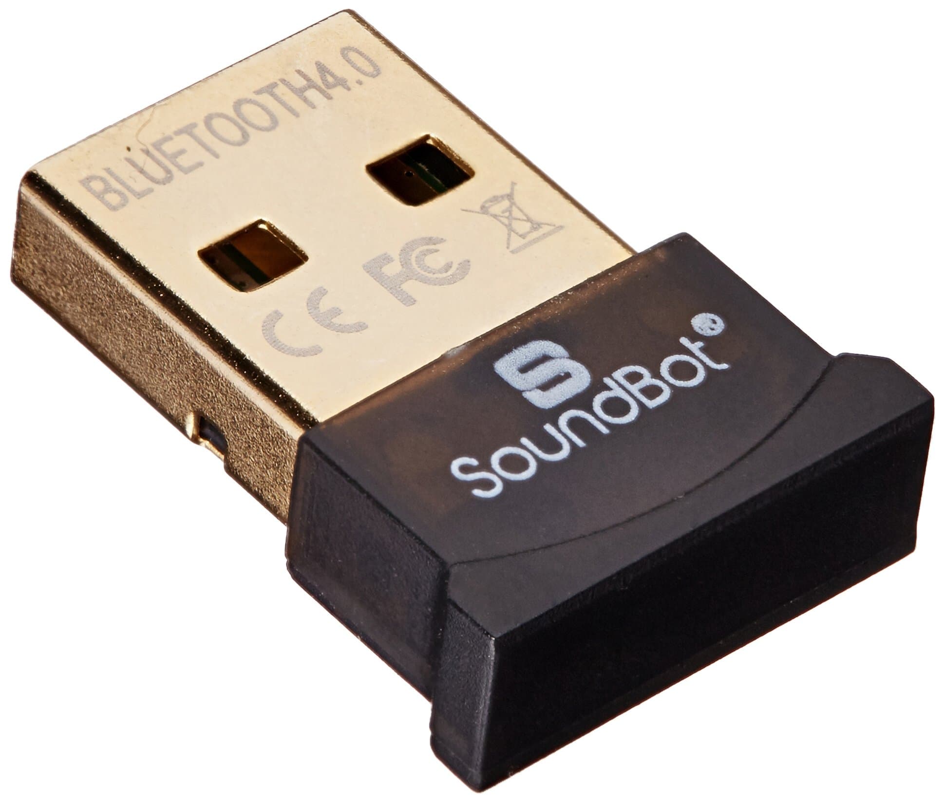 SoundBot SB340 Universal Plug and Play Bluetooth 4.0 USB Adapter