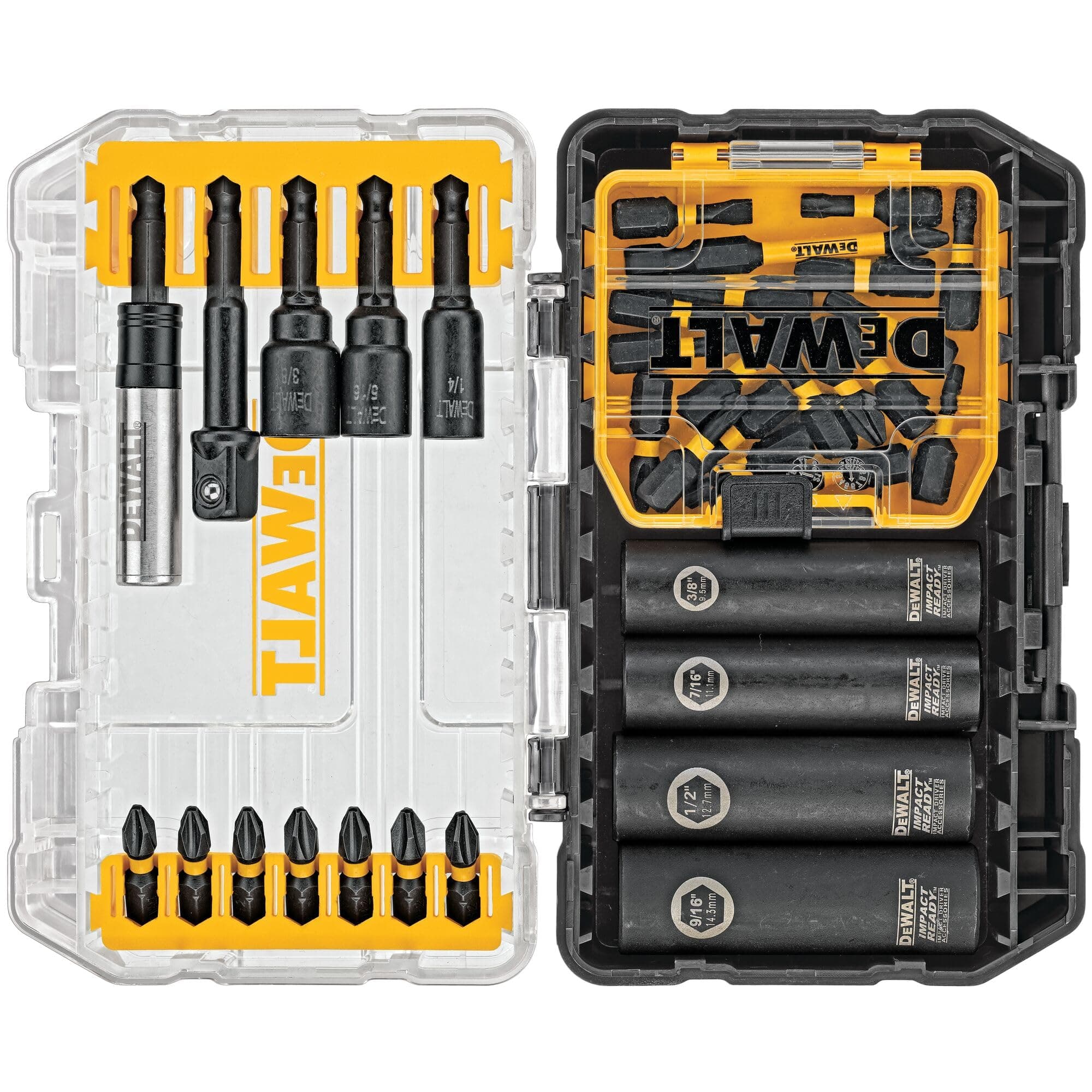Screwdriver Bit Set, Impact Driver Bit Set, FlexTorq, 35-Piece (DWA2T35IR)