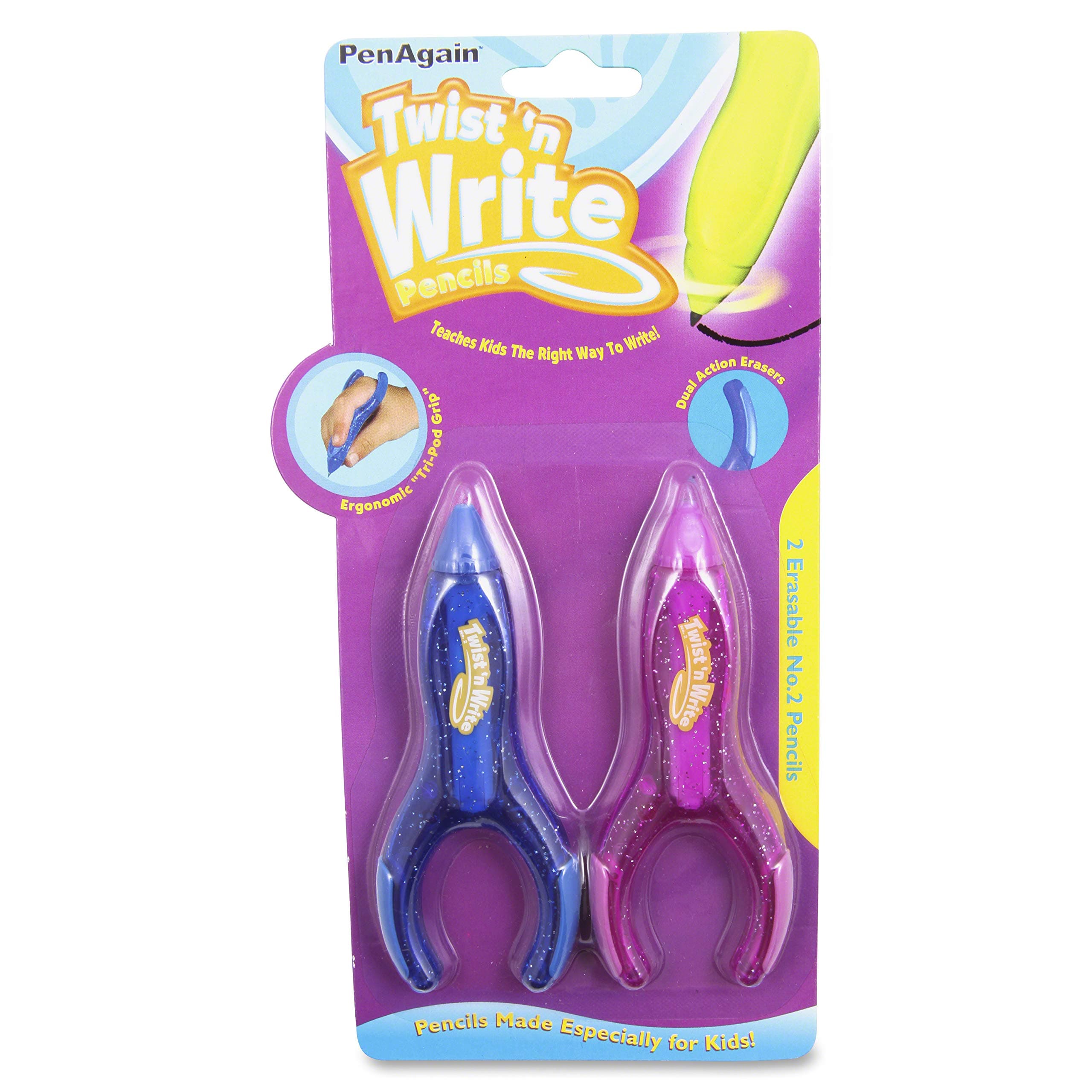 TWIST N WRITE PENCIL 2/PK CARDED