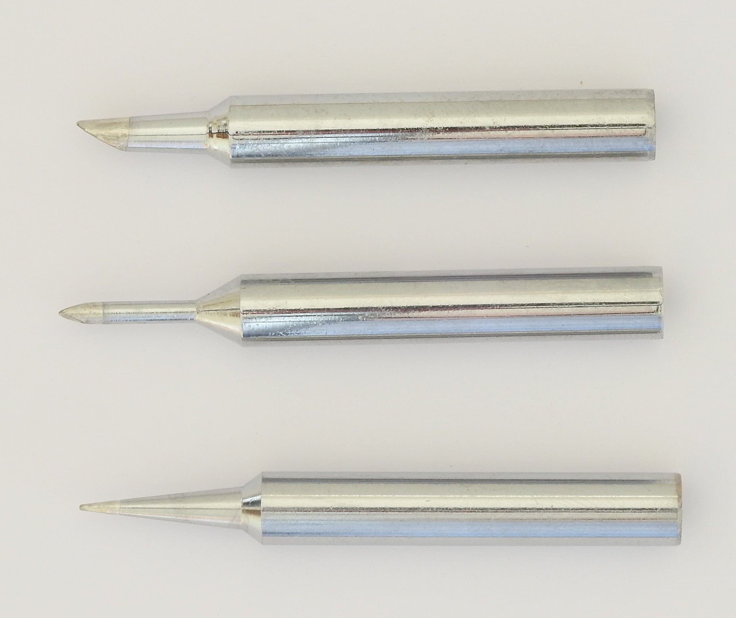 Pack of 3 Assorted Replacement Tips for The Antex XS25 Soldering Iron (MMF00J0)