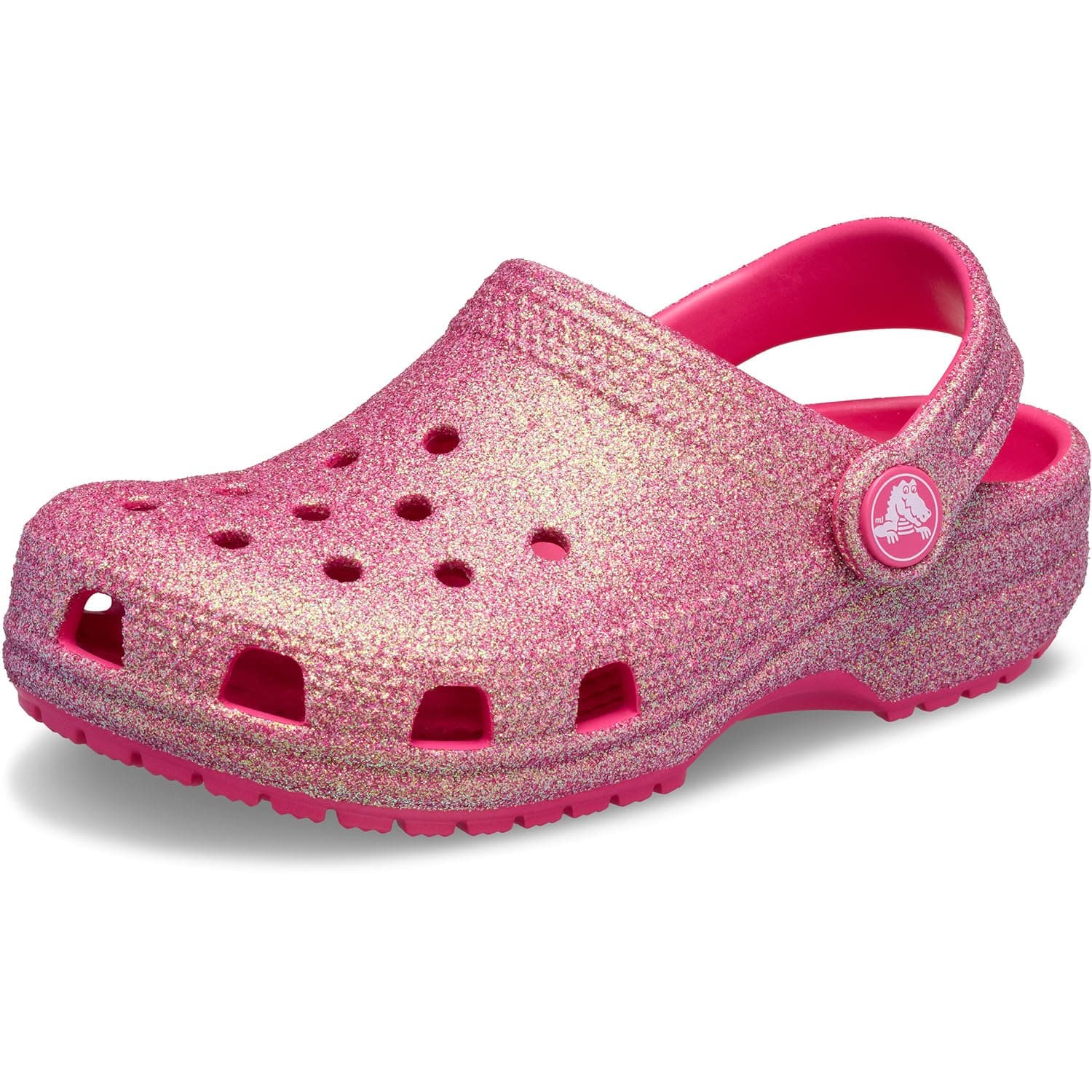 Unisex-Child Classic Glitter Clogs (Toddler)