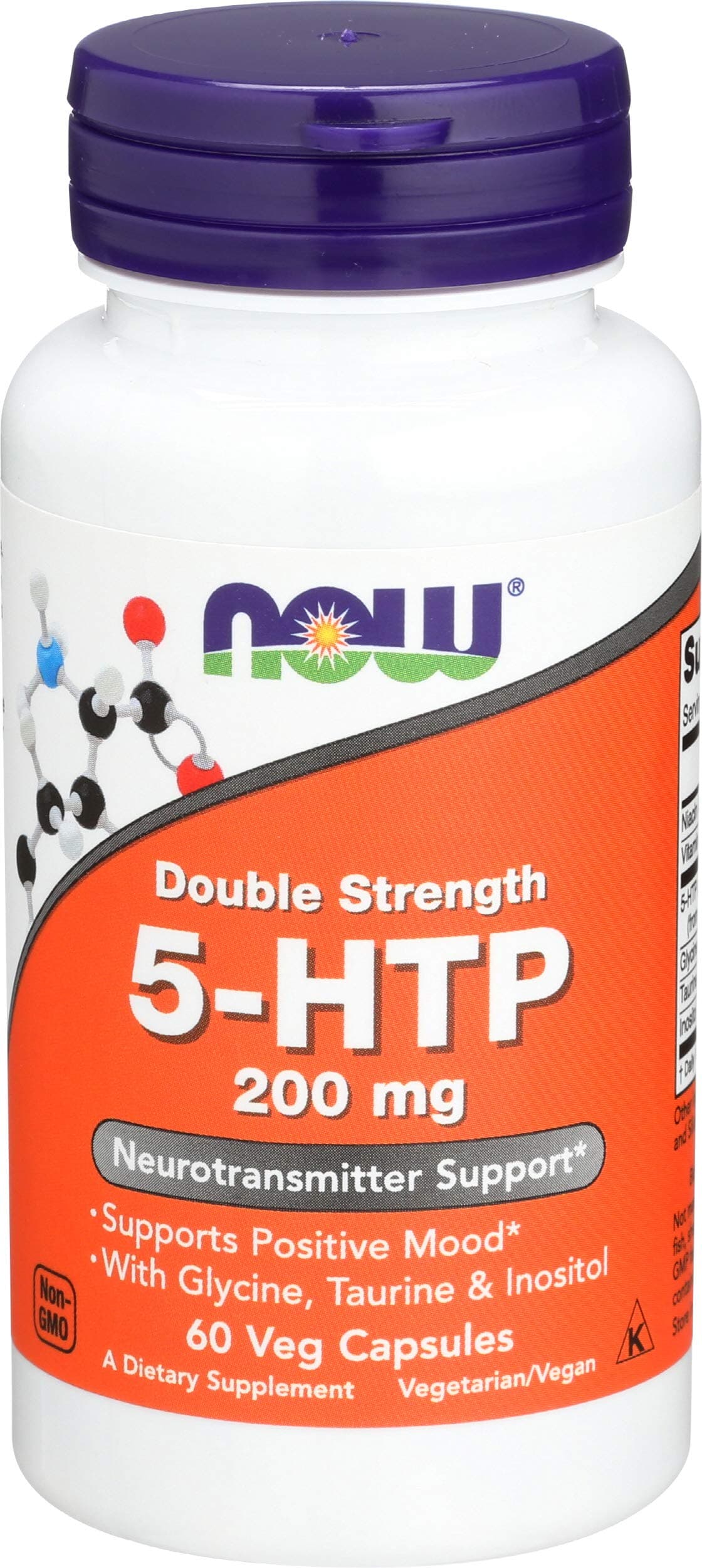 NOWFoods 5Htp 200 Milligrams, 60 Count
